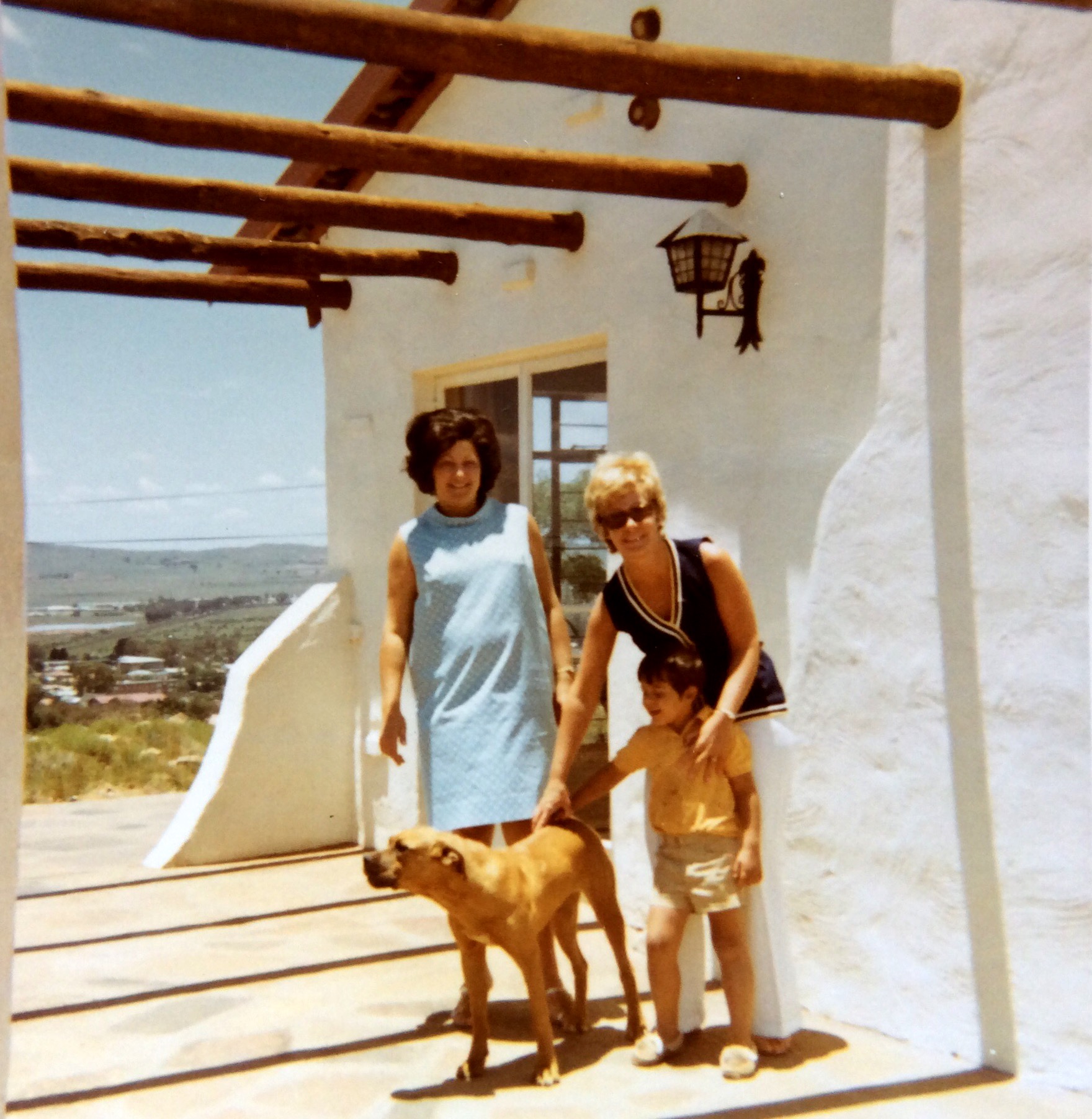 PRETORIA, LOUISE AND JOHNGEORGE AND ME...1971