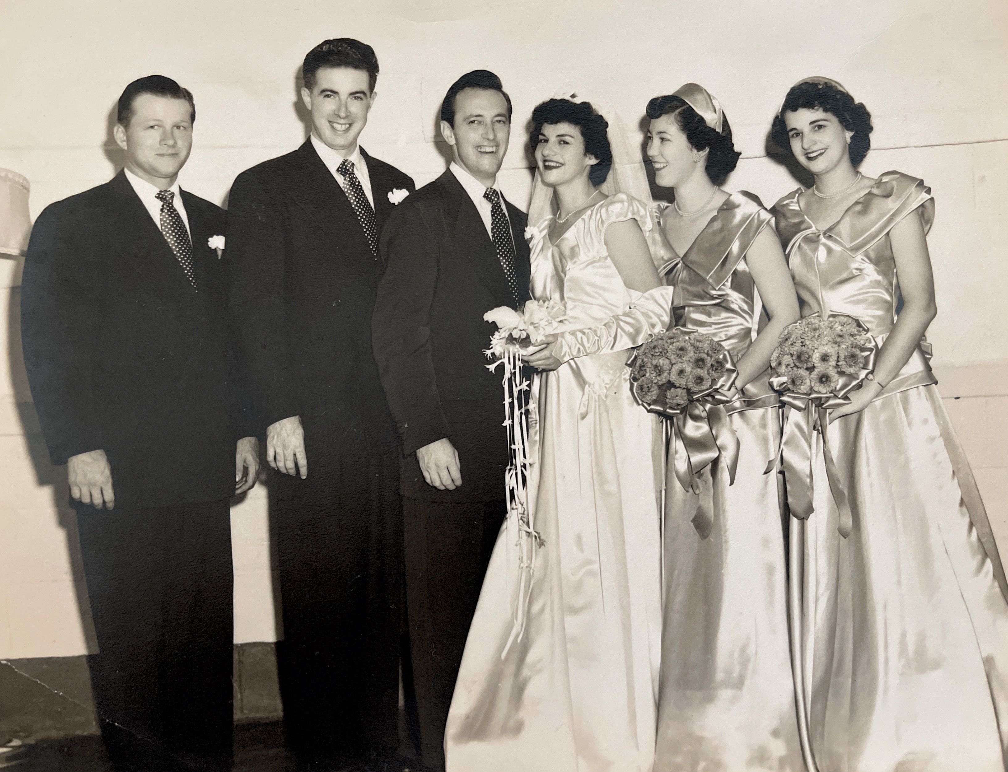 Charles Andrew Nick & Norma Lane Kraus        Married on October 8, 1949.
