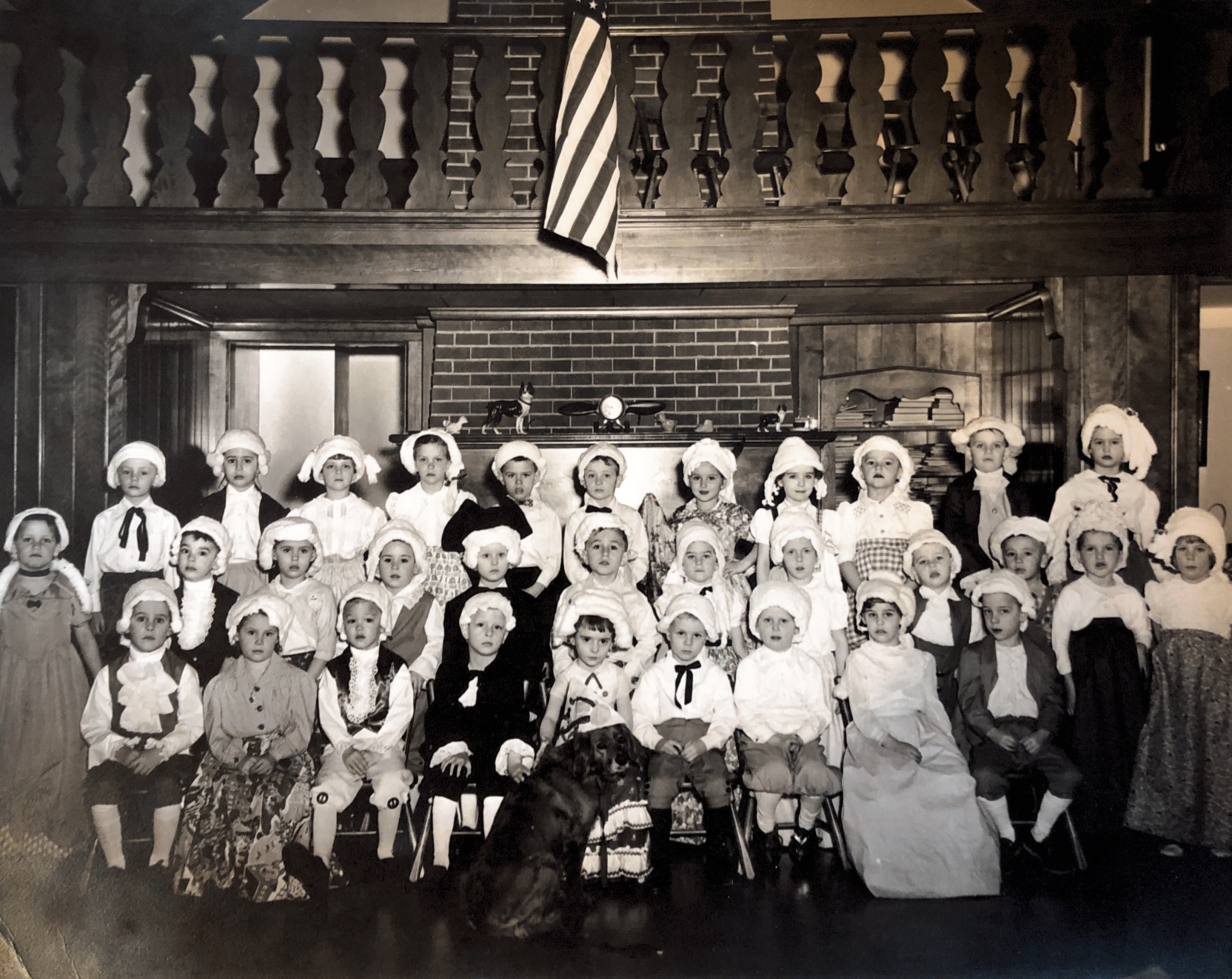 Miss Lenore McClain’s 1954-55 Kindergarten Class, Garfield School, Marinette, WI