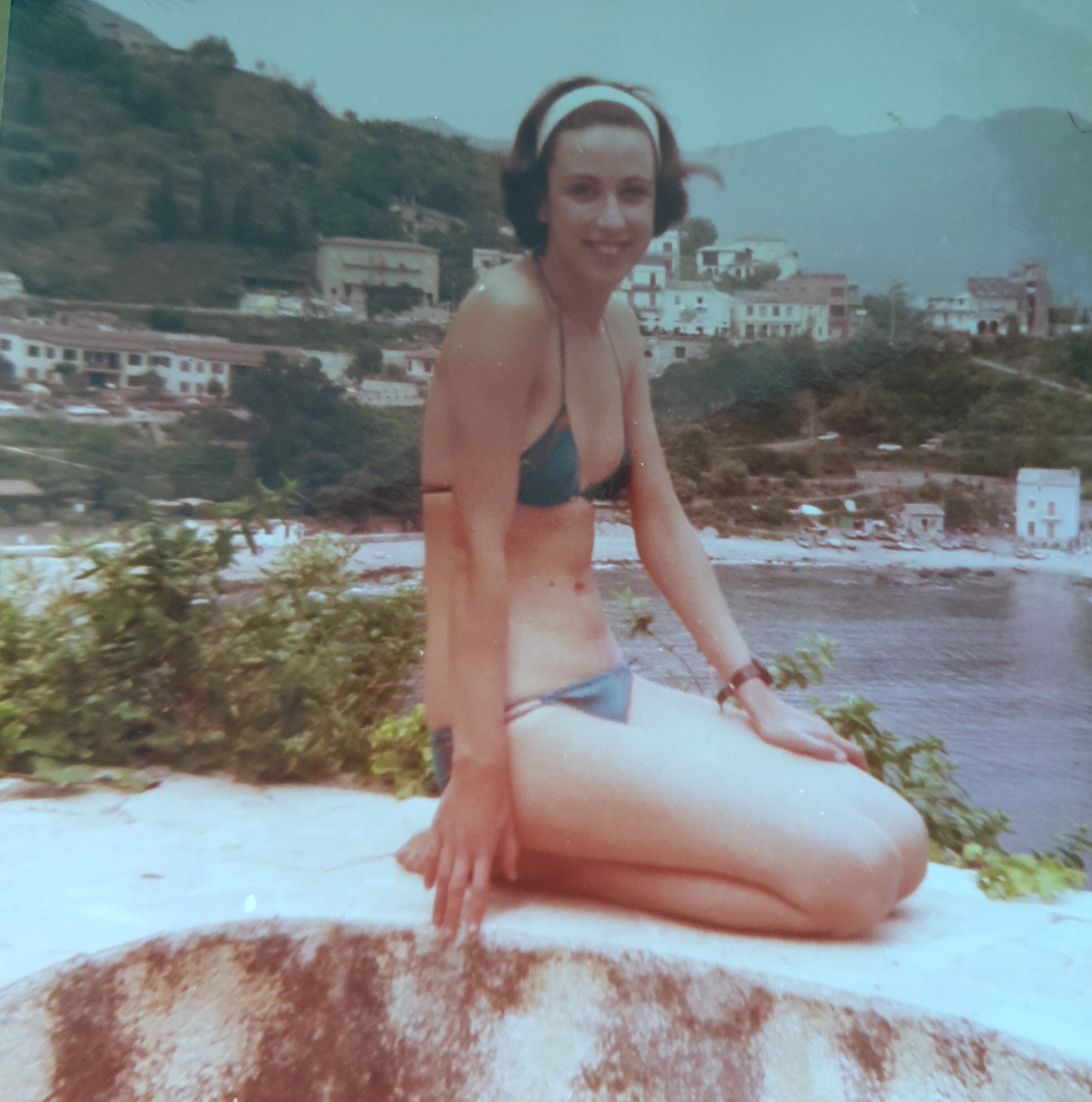 On the Isola Bella, near Taormina, in 1976