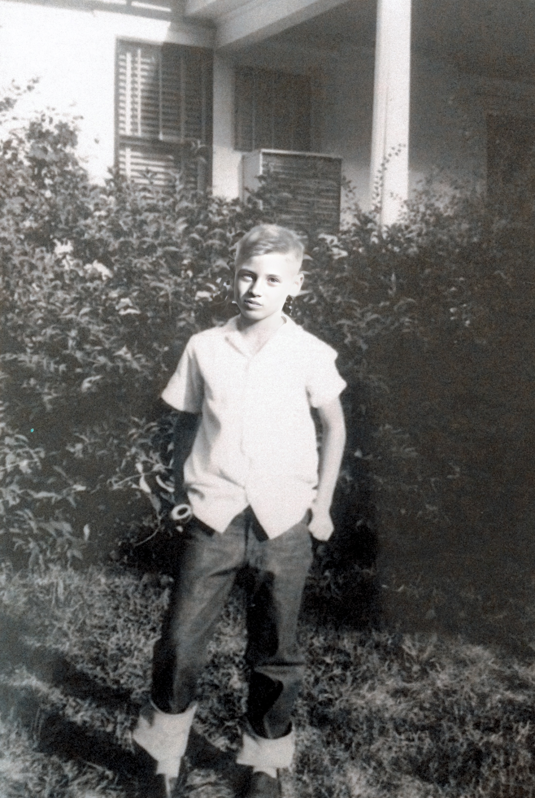My Dad Thomas J. Boles About 12-13 years old 1957-58