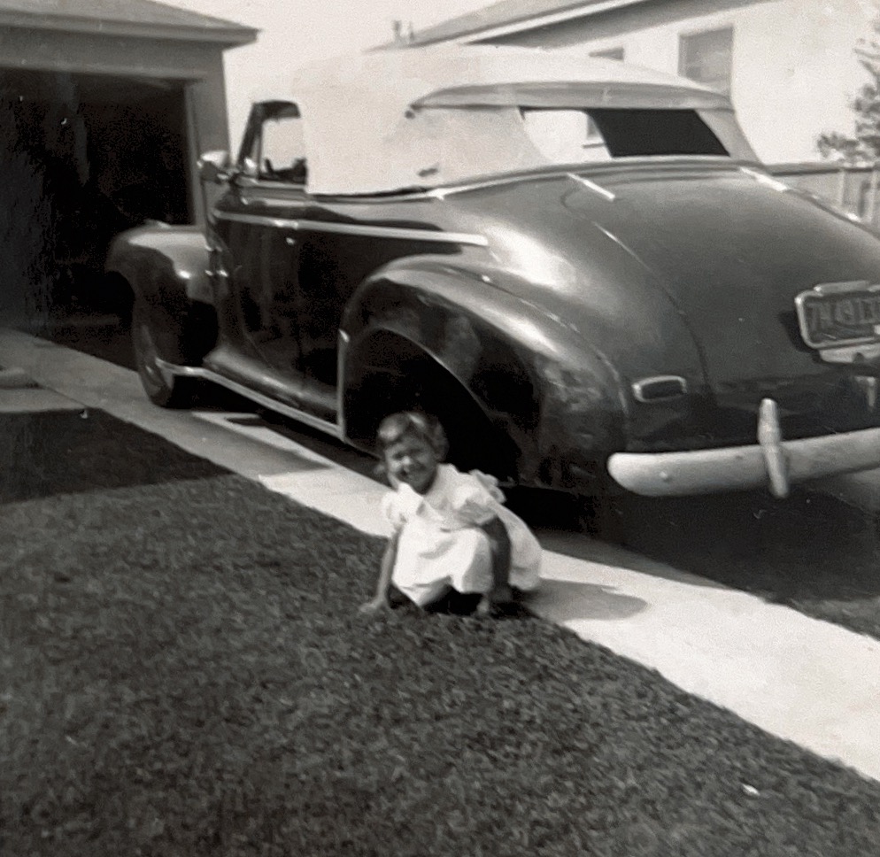 1953 At our home Front Yard Sondra Corral