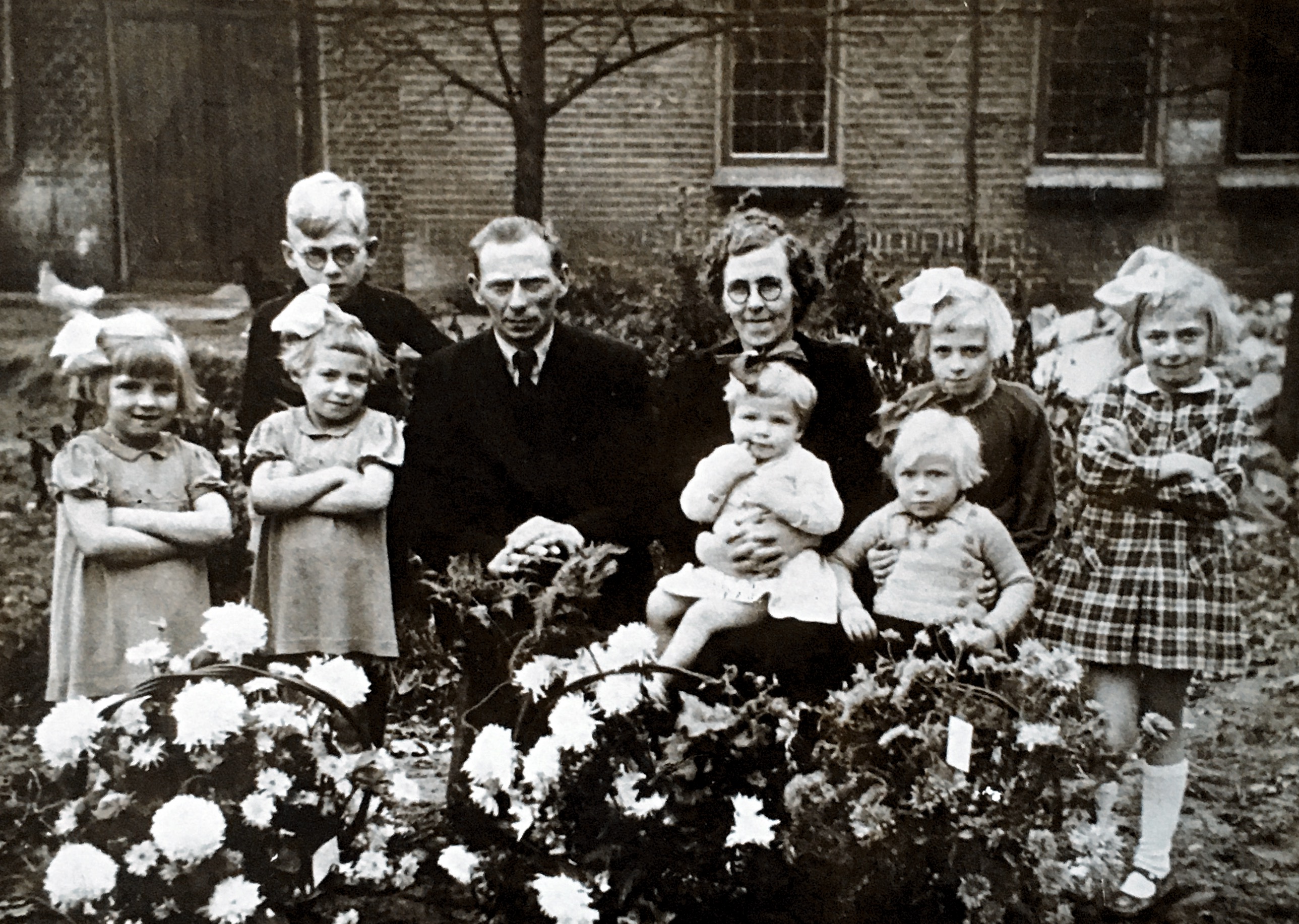 Familyphoto, The Netherlands, 1947
