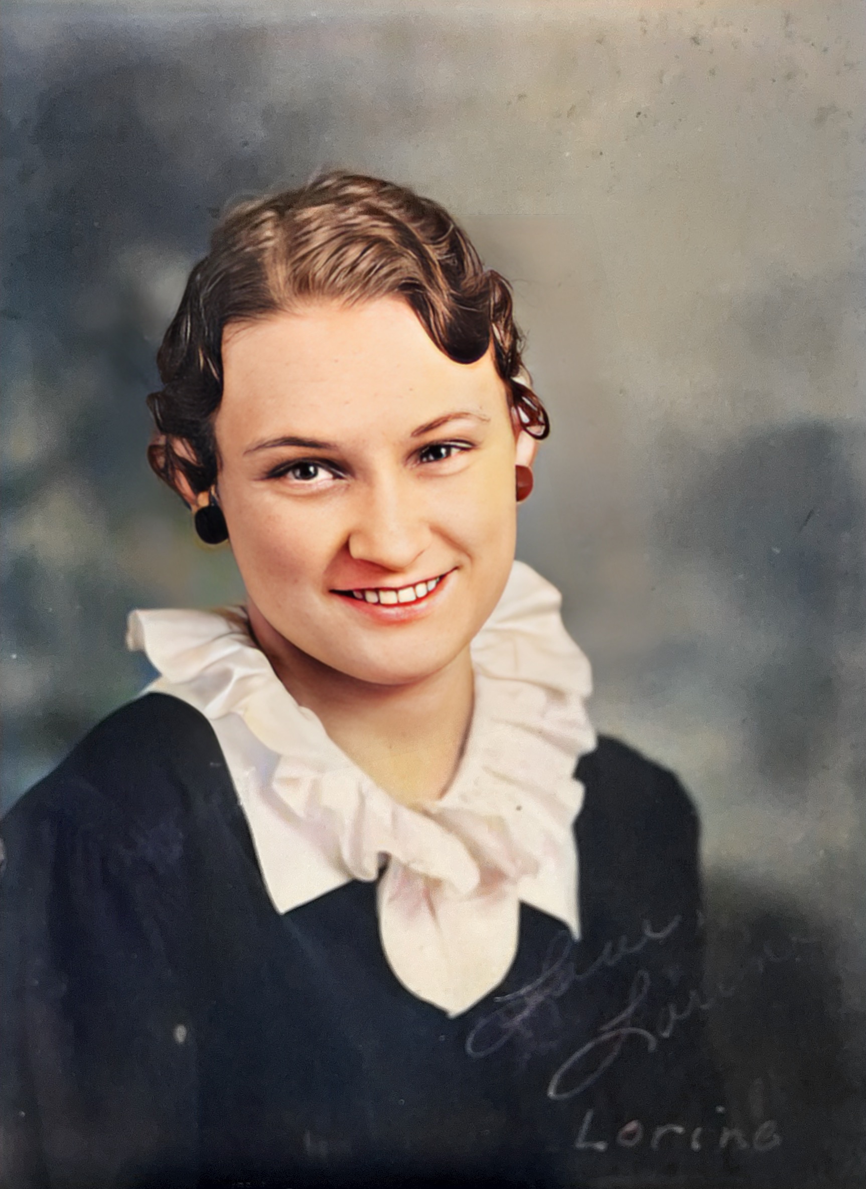 Lorene Killett High School graduation 1933