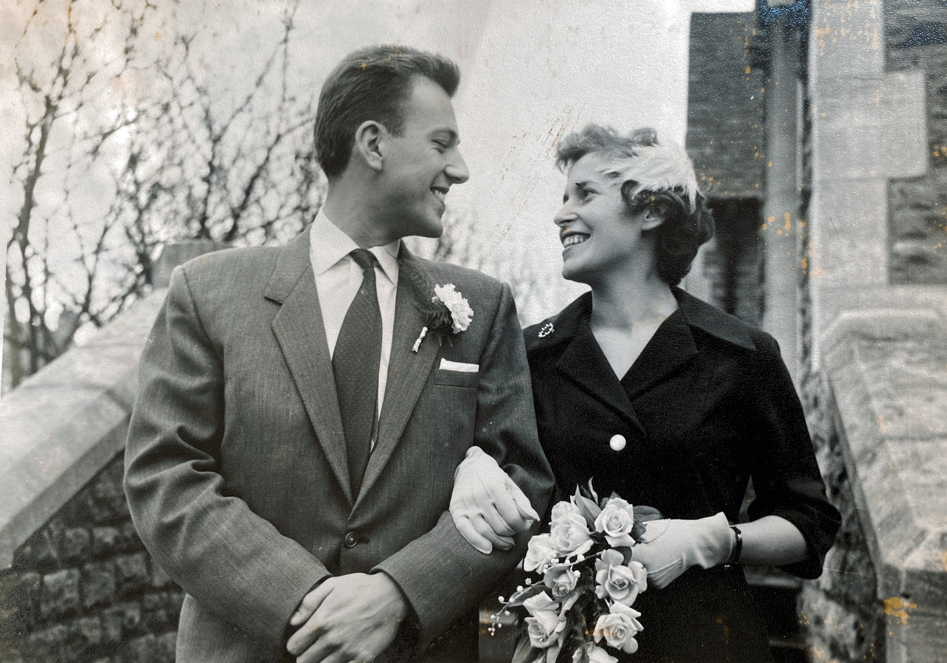 Mum and Dad on their wedding day 1958
Bryan and Petra Mercer