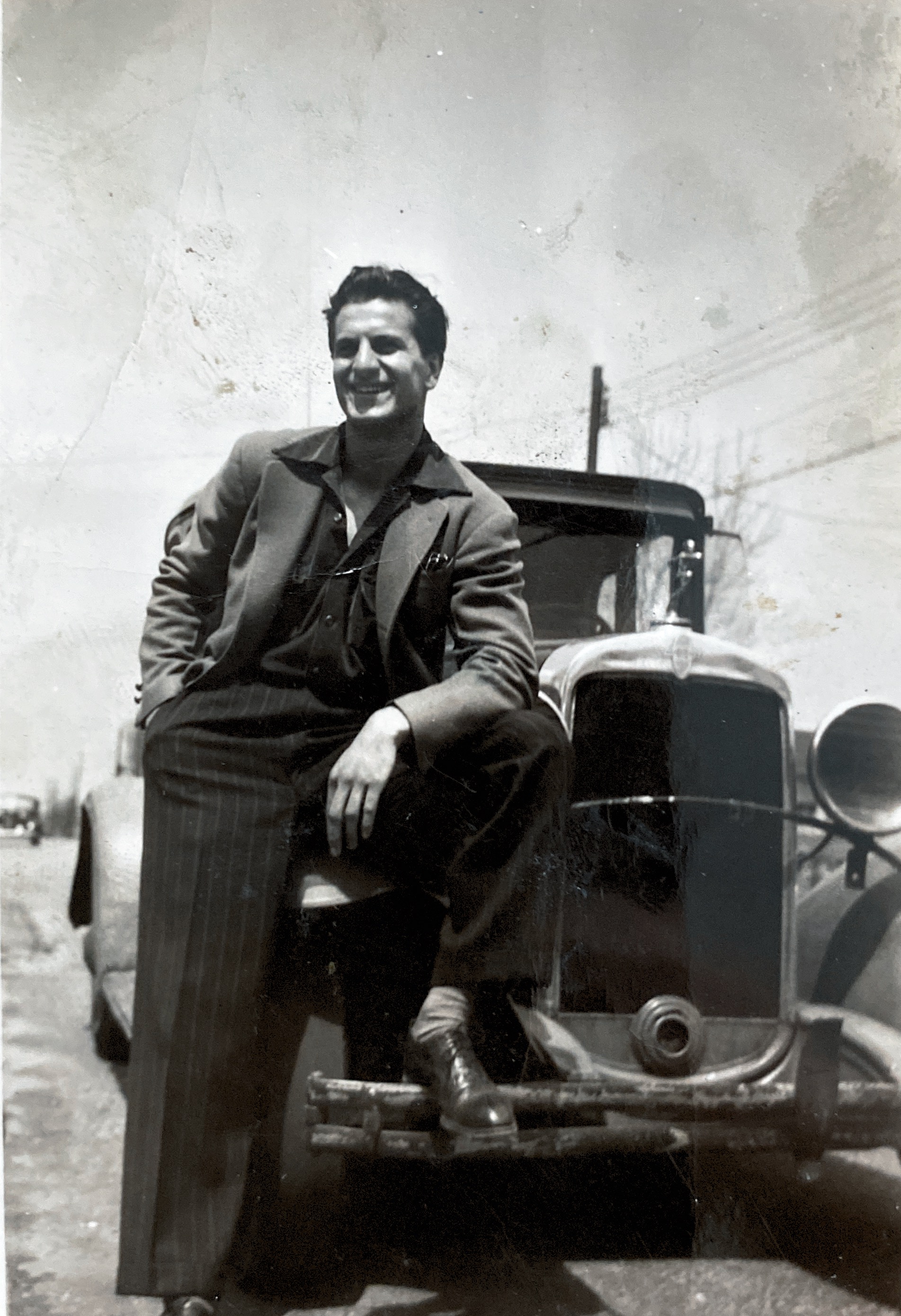 Walter and his Chevy 1941