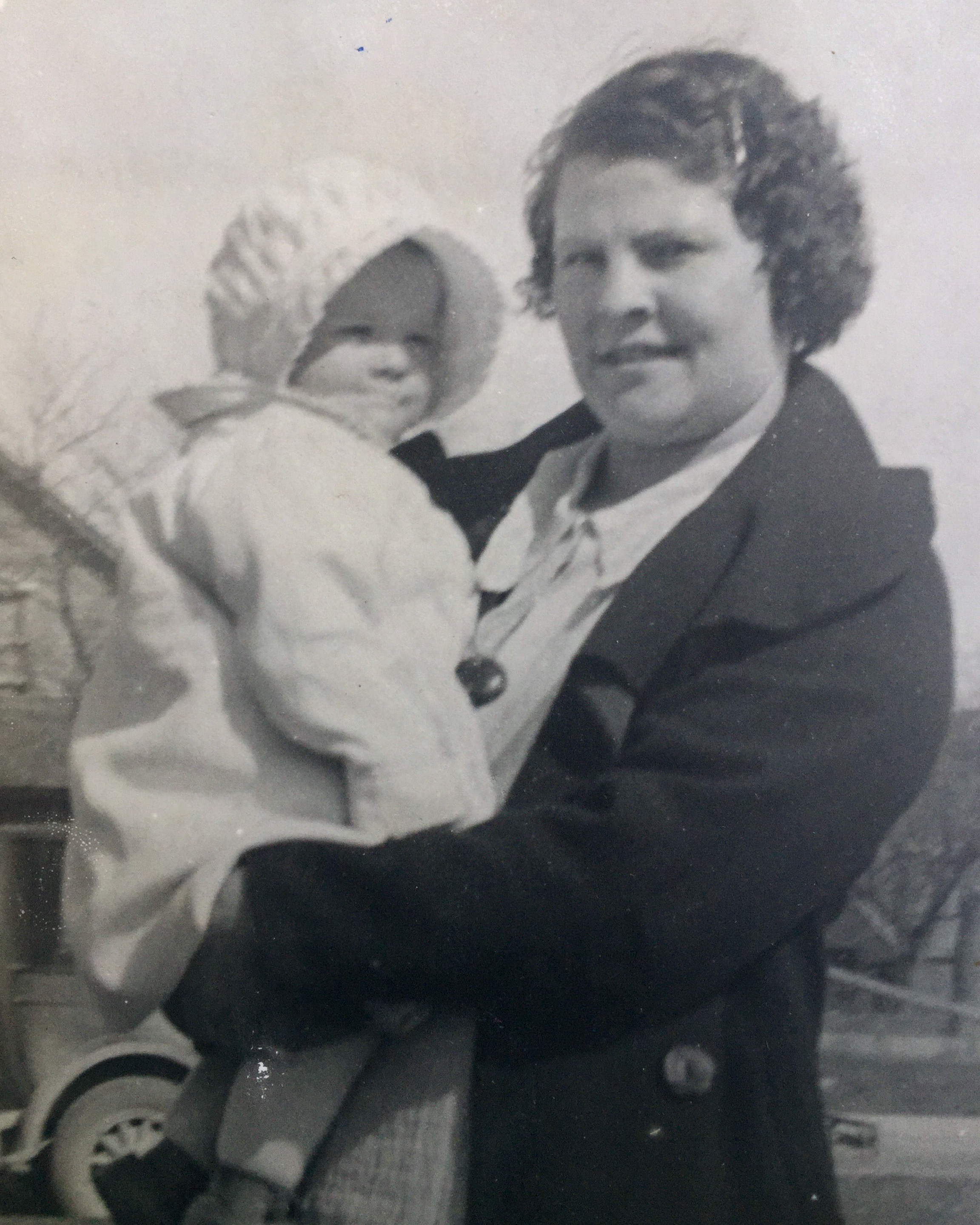 My Mom and Grandma (around late 1930s) on their upper Michigan farm.