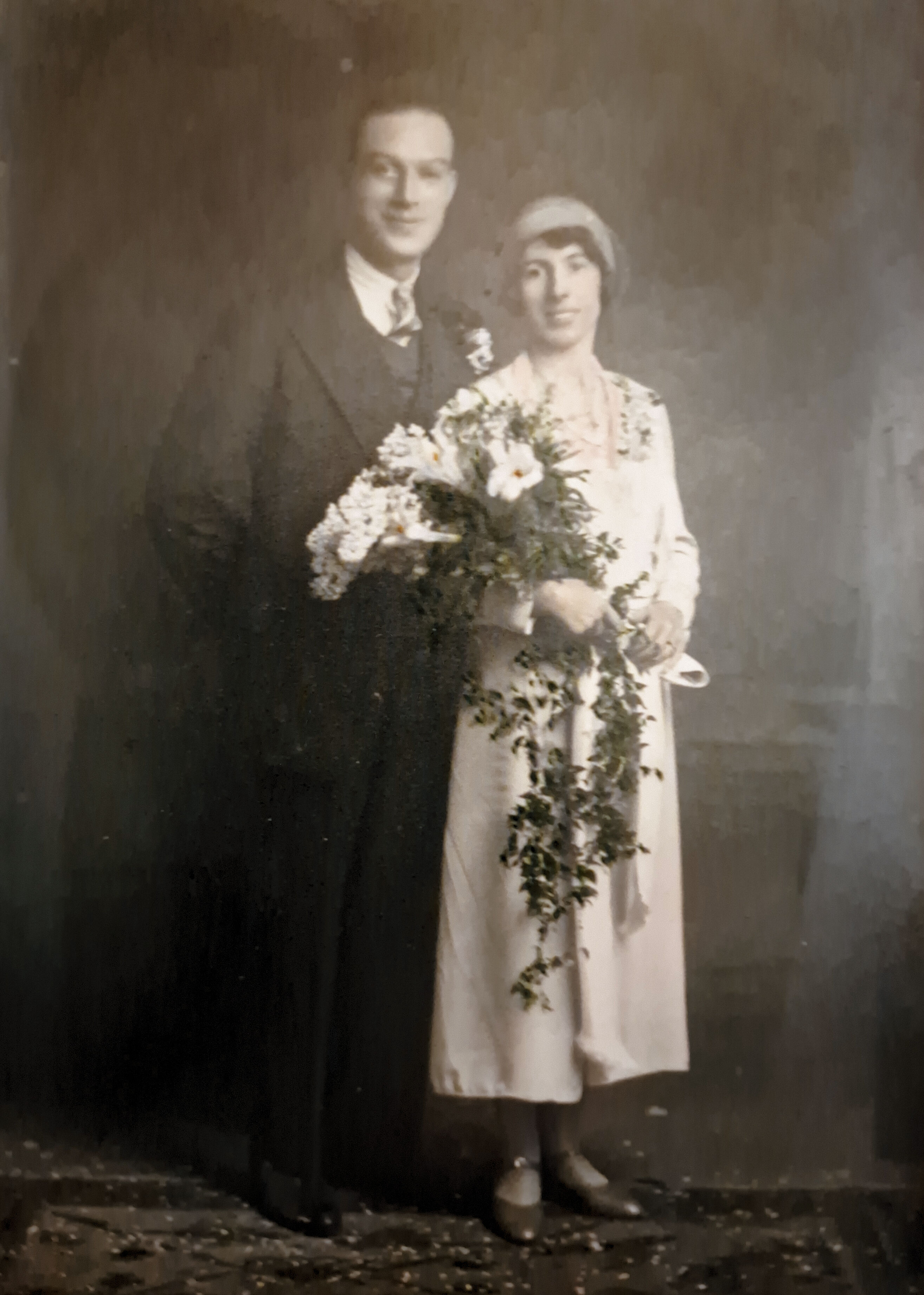 Grandparents wedding day Christmas Eve 1912