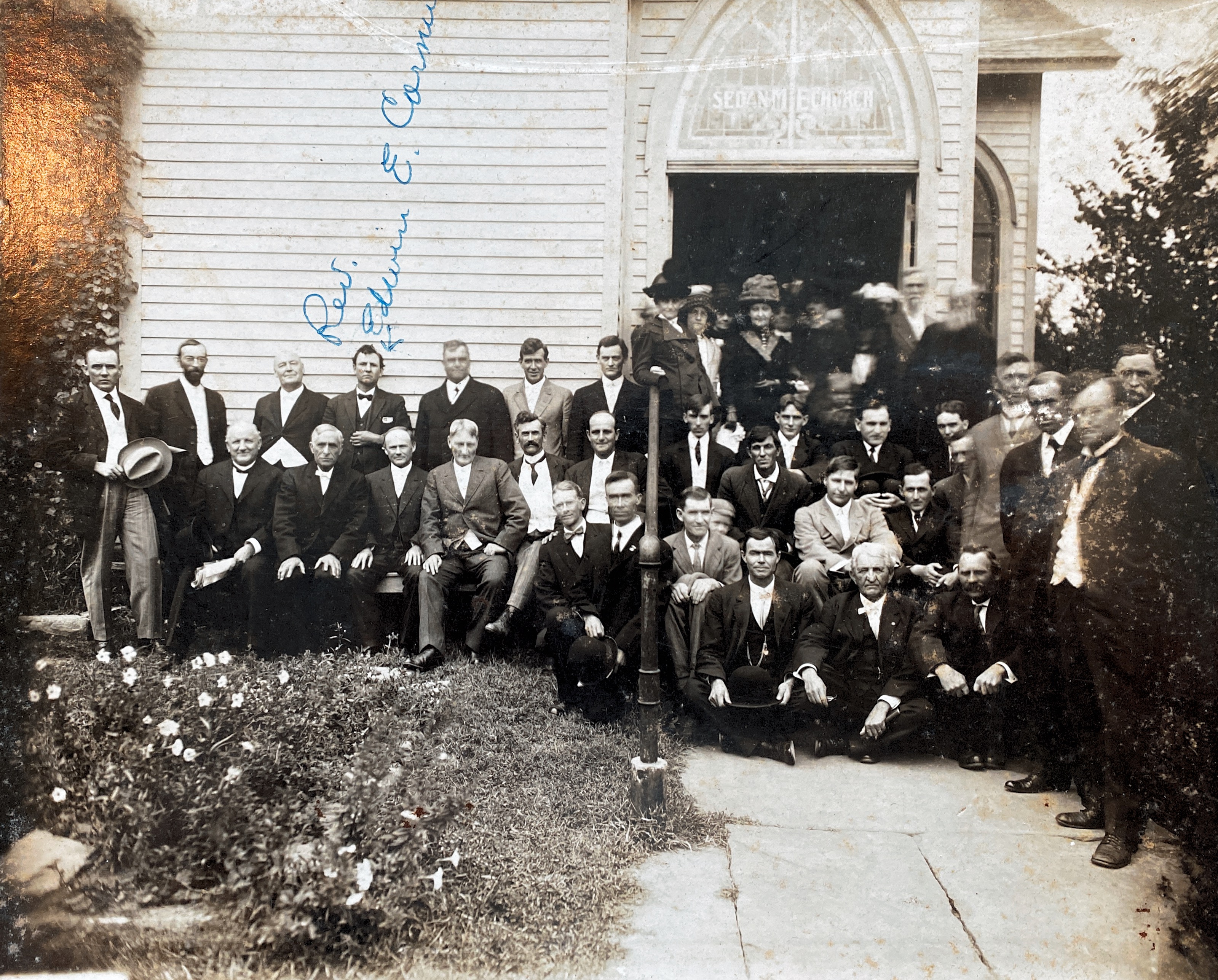 M.E. District Conference in Sedan, KS. 1912.