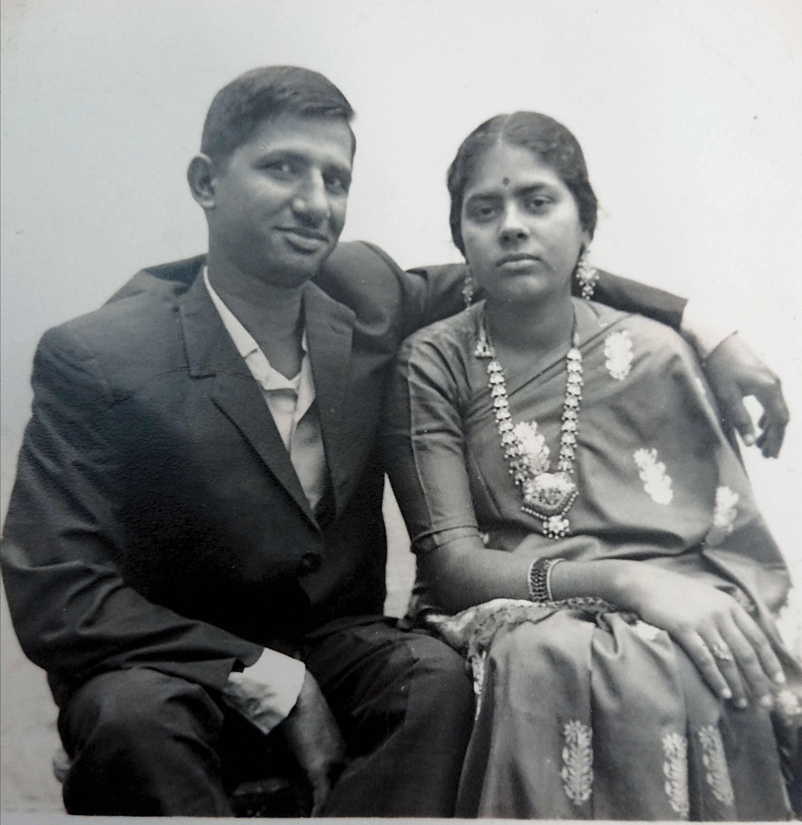 my parents after wedding 1964