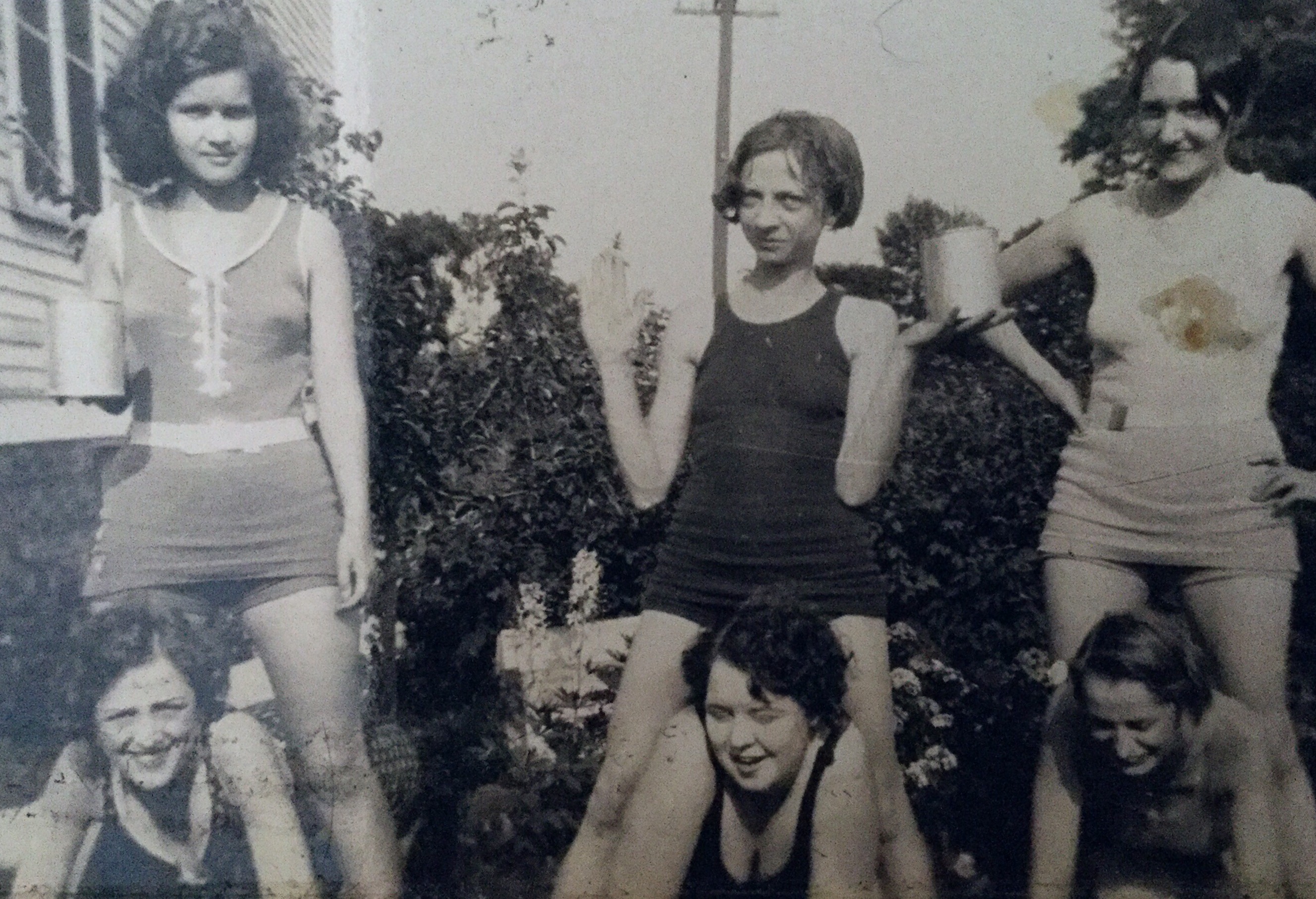 Girls having fun timeless maybe early 1920s 