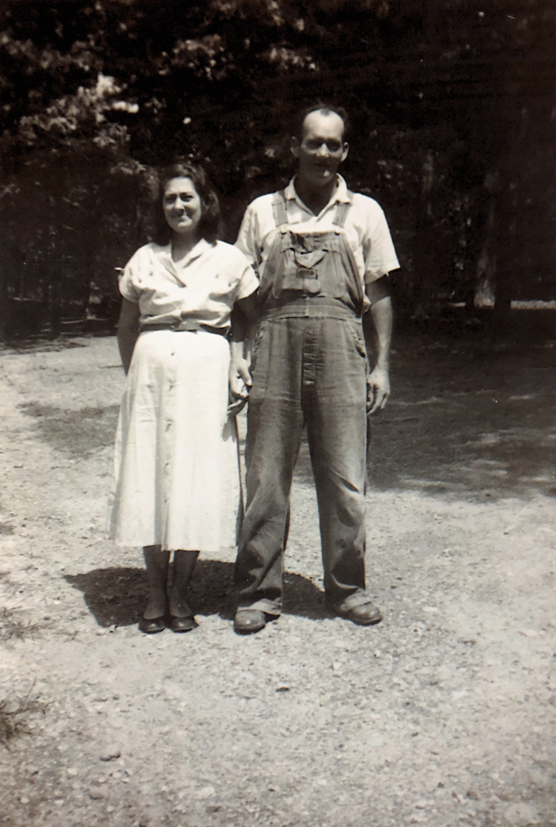 Pauline and James Daniel Pinion 
April, 1960