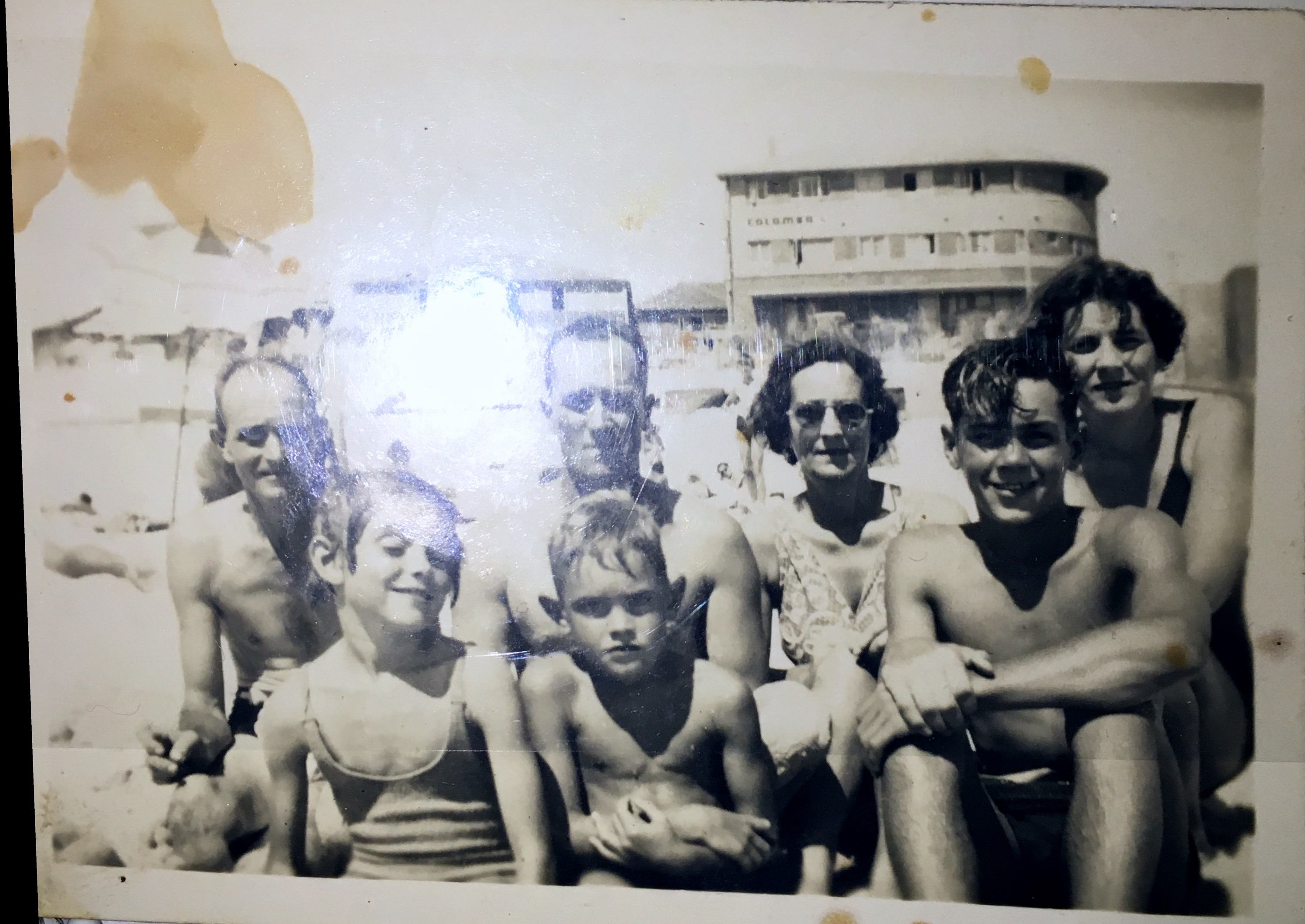 Irvine family in 1949
