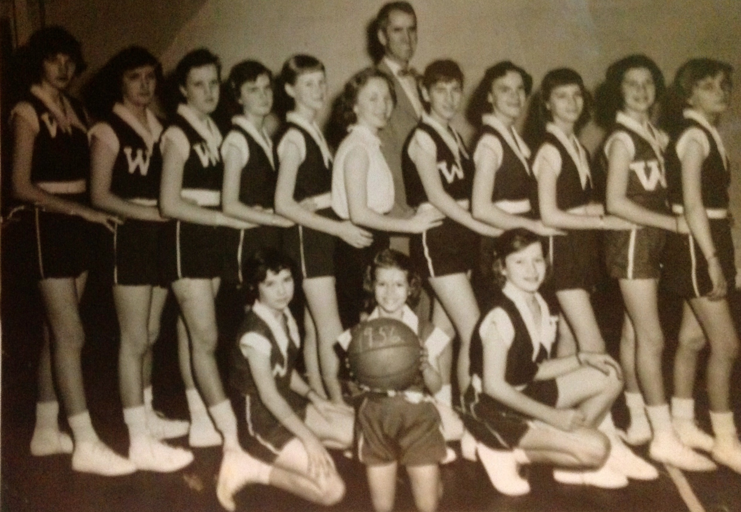 Willette Grade School, Basketball team 1956, RBS, TN