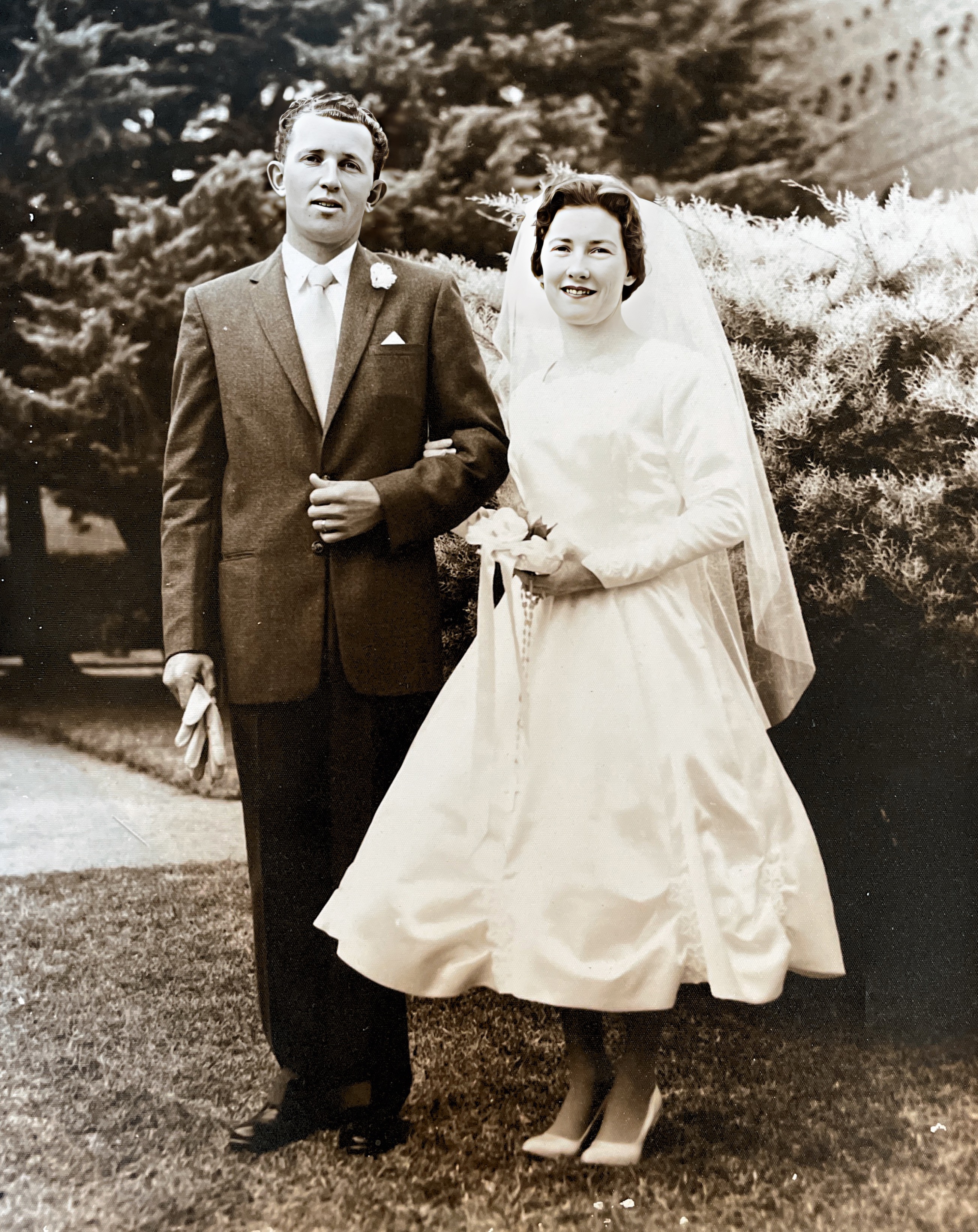 Mum & Dads Wedding 11 July 1959