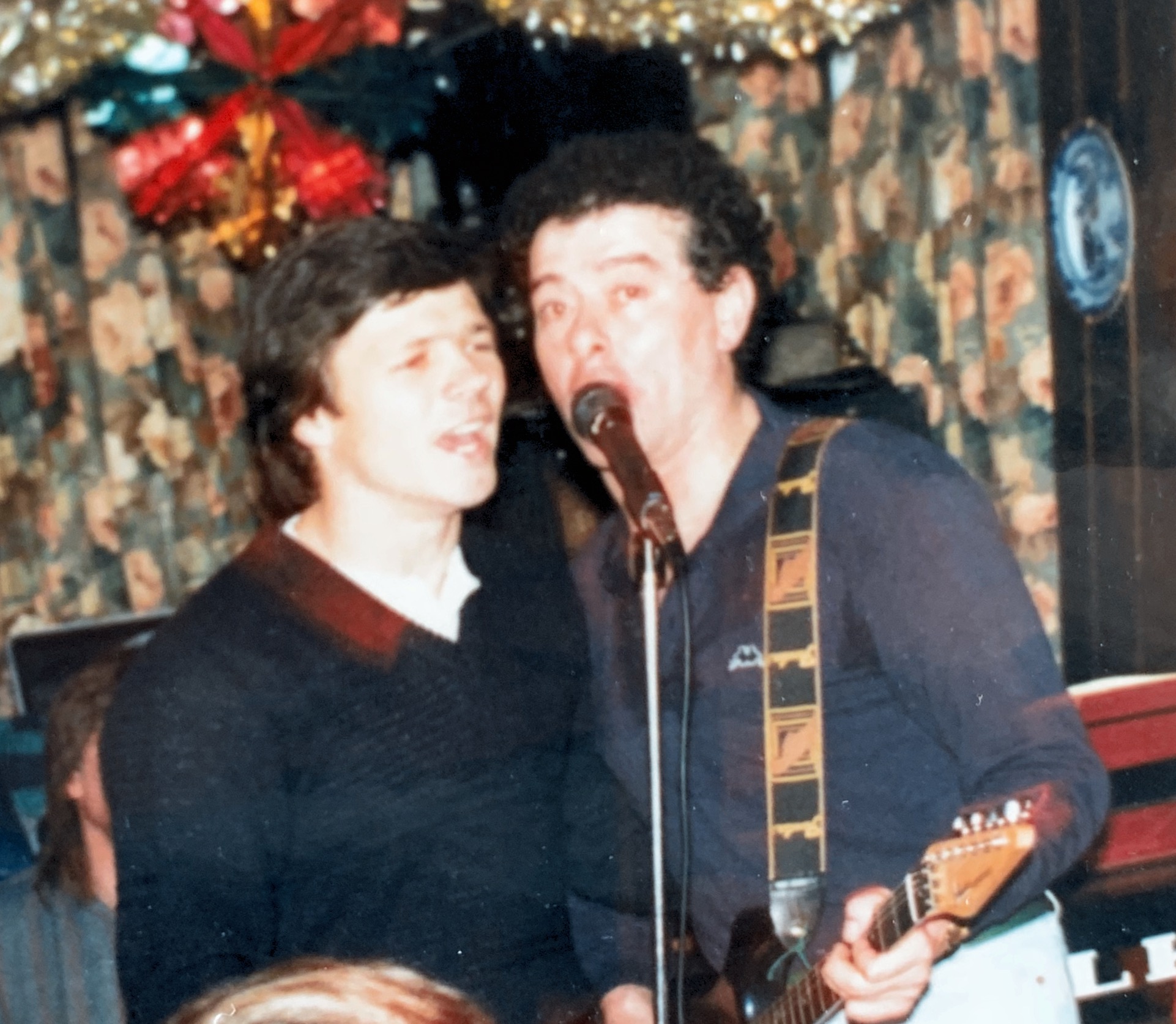 Steve Perryman and me
Spurs Christmas Party at The Bulls Head
Roughly 1985