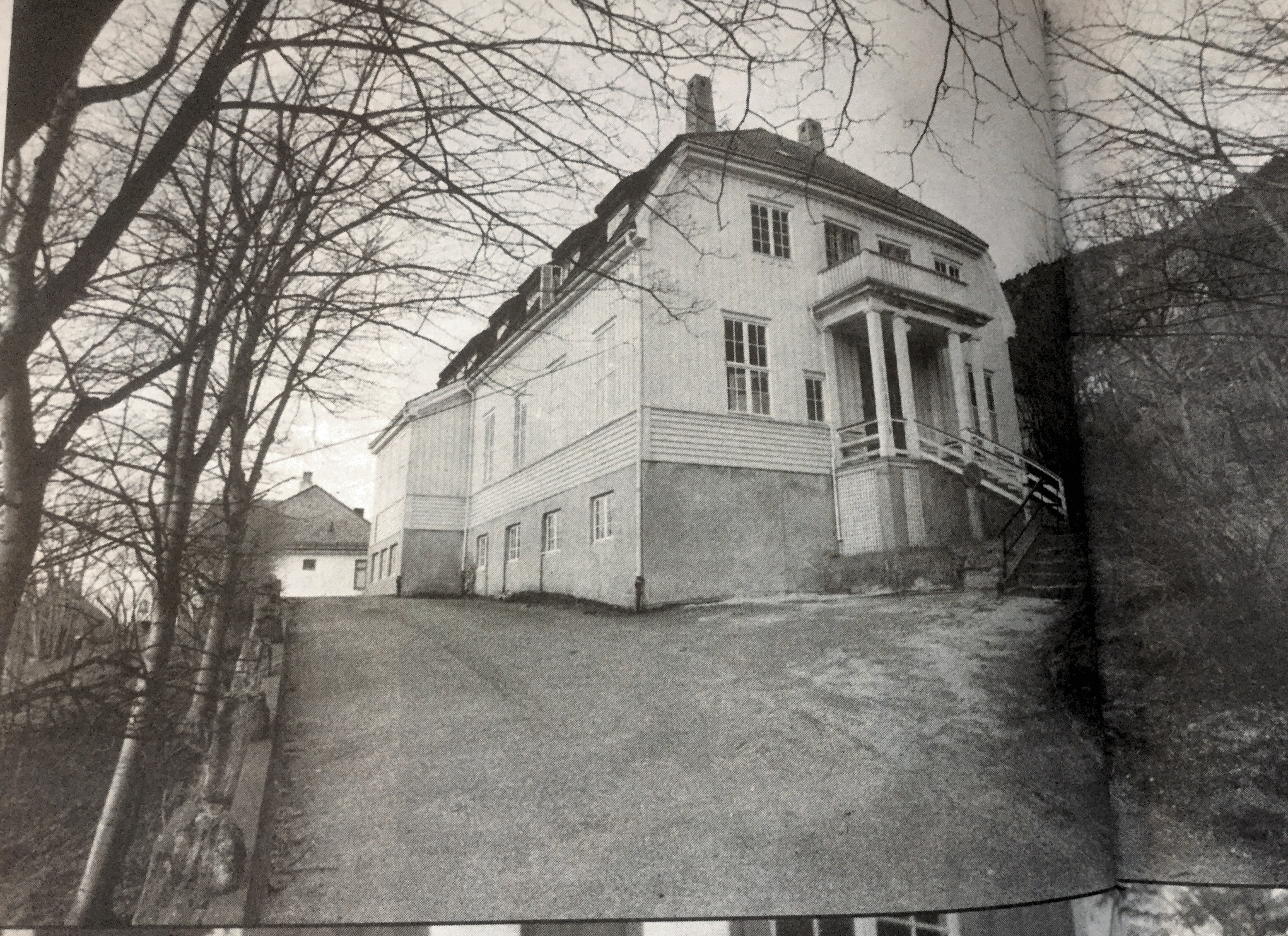 Ålesund fødehjem i Klipra. Bygget i 1920. Revet i 1974.