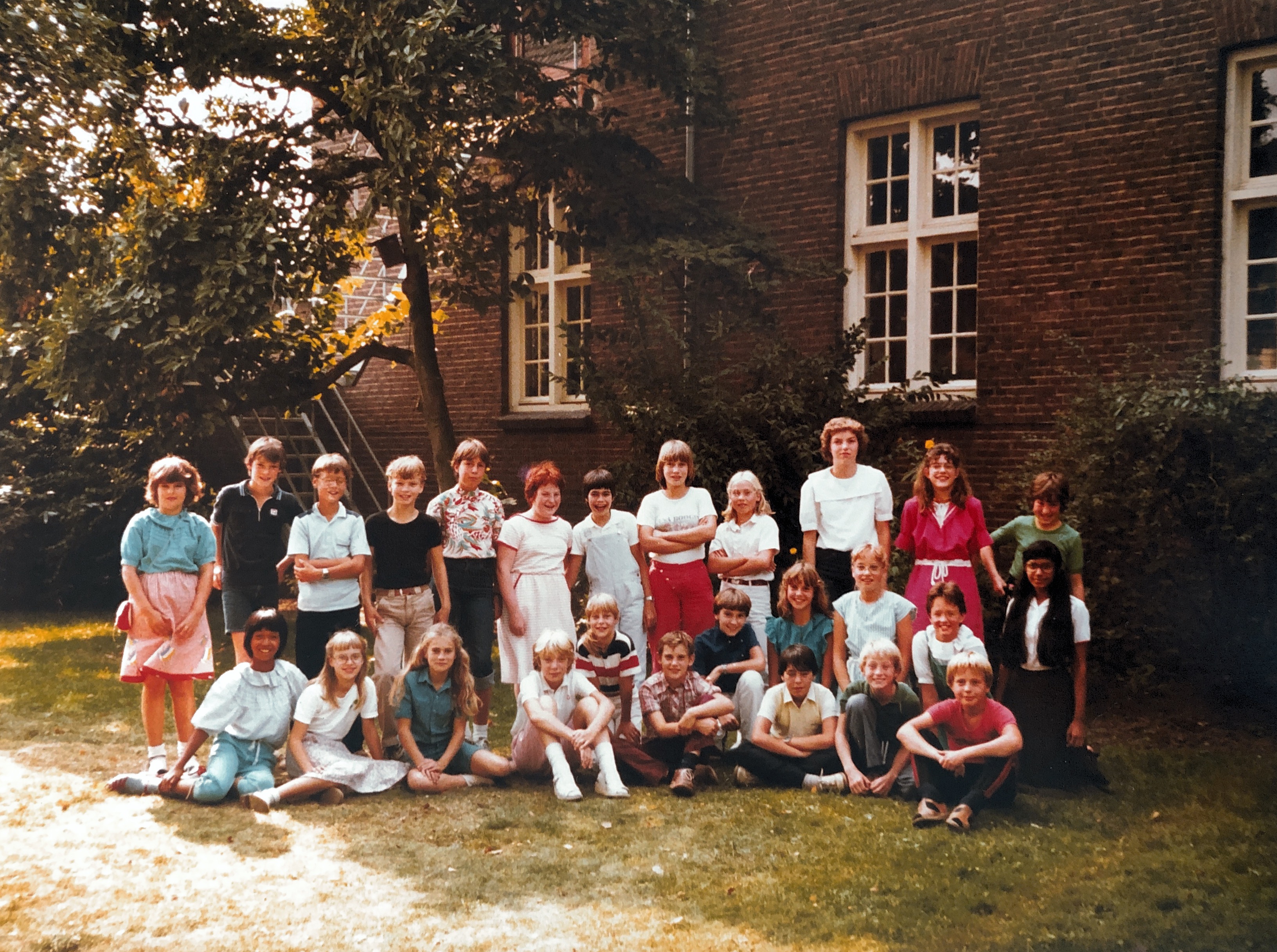 De 6e klas Angelaschool, 1982