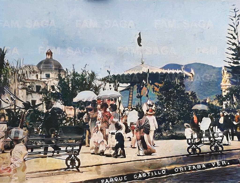 Foto Historica de la Bella Orizaba en 1905