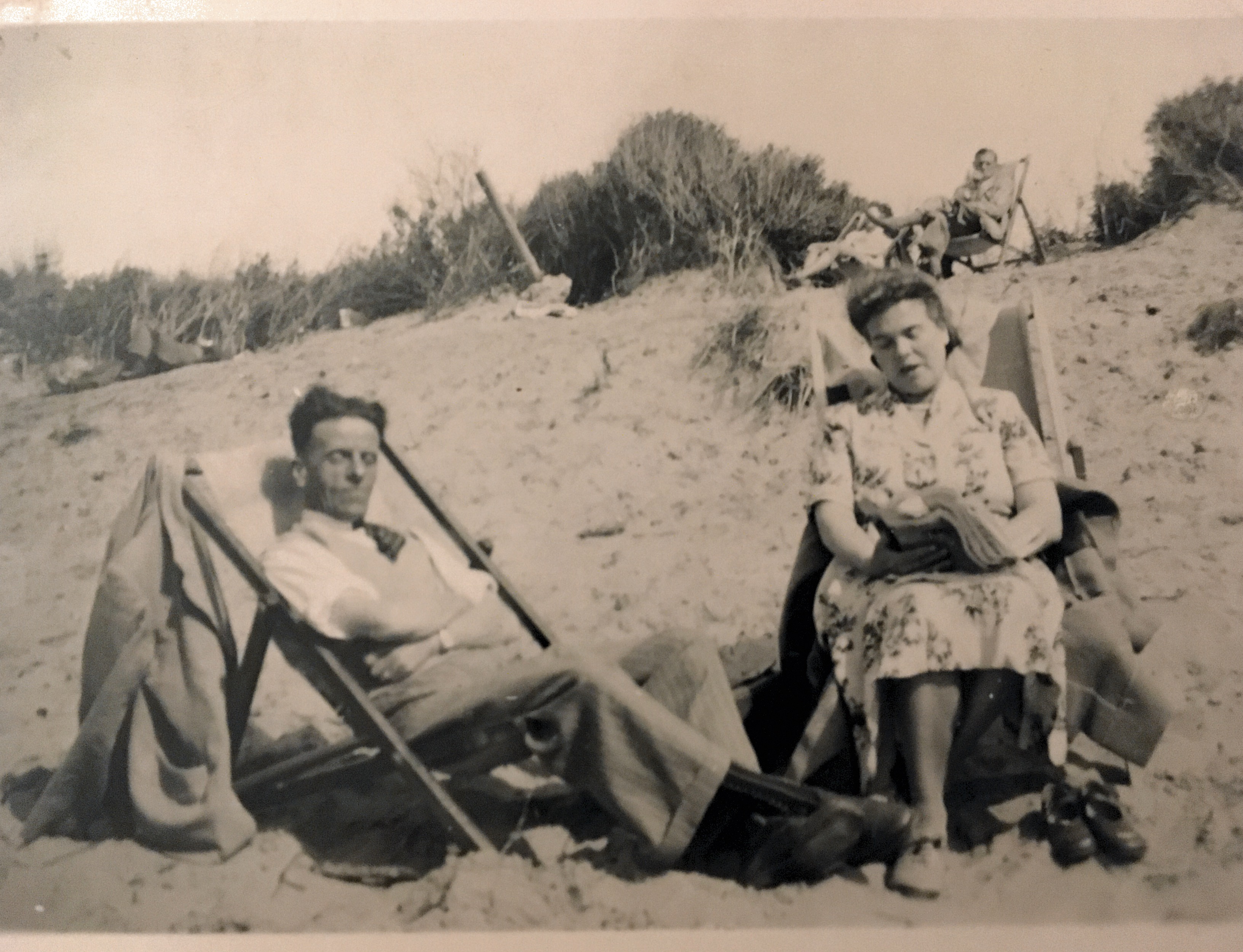 Nana and Grandad Southport 1951