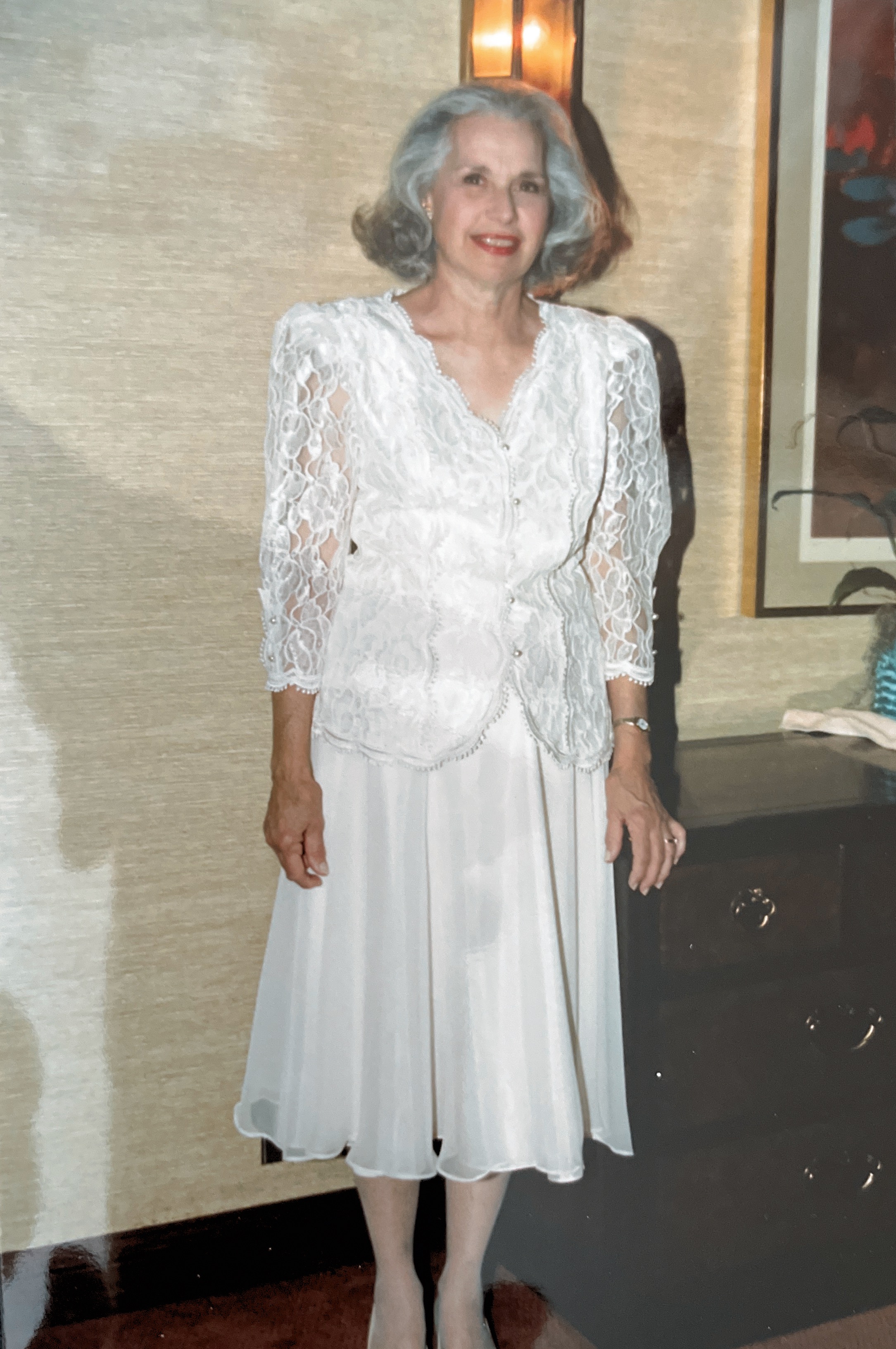 Granne at Charlotte Opera Ball. 1981