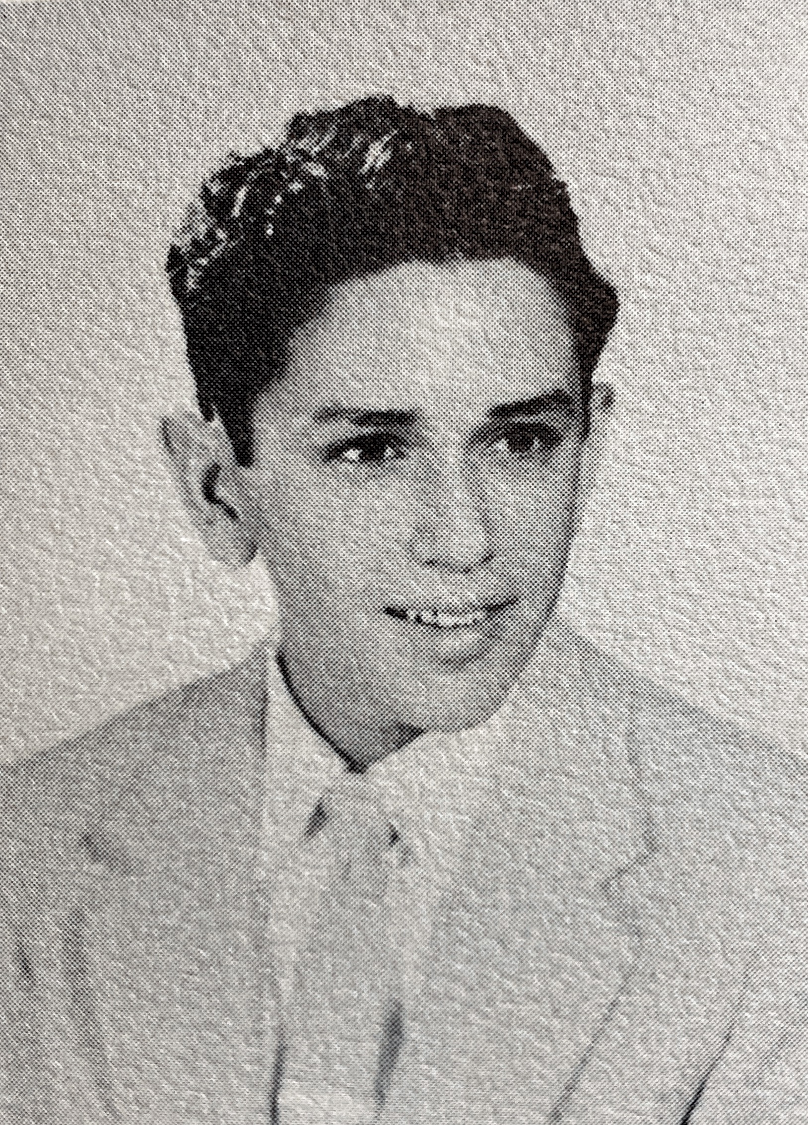 Dad 1958, Sophomore year La Solana