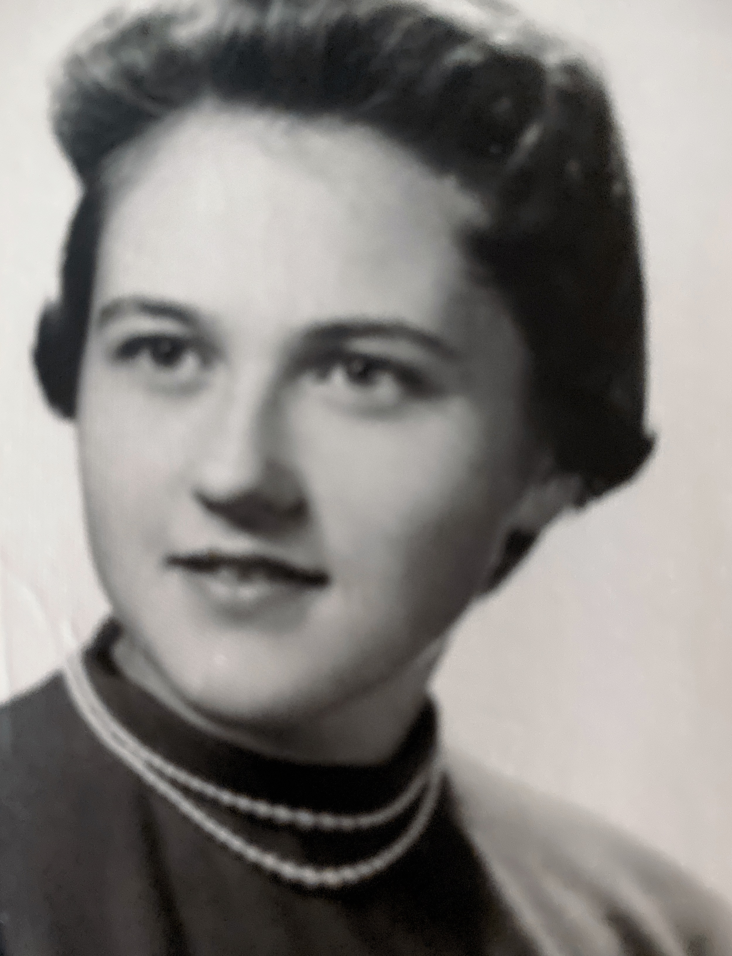 Judith Johnson - Dedham High graduation 1957