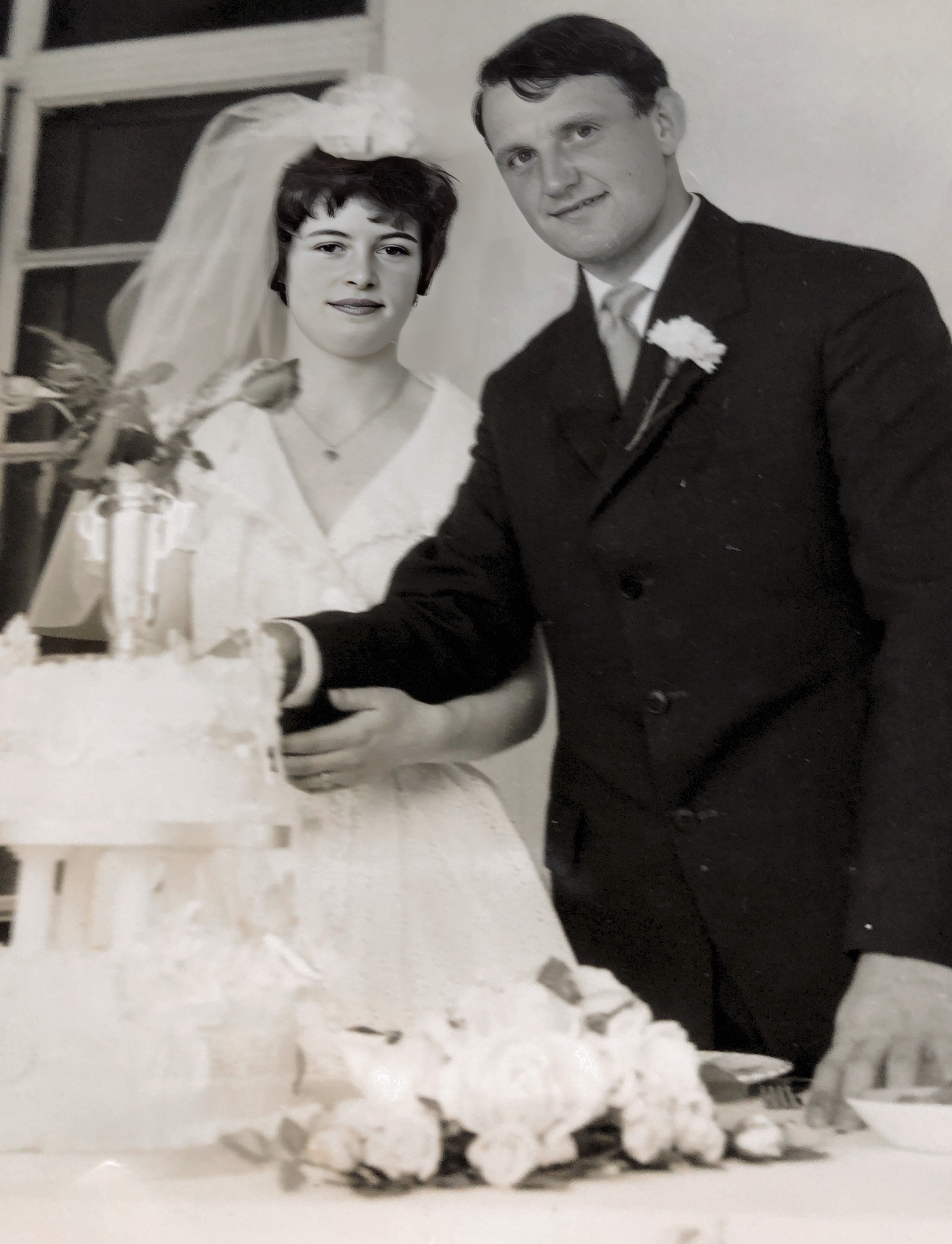 Wedding day 13 January 1961