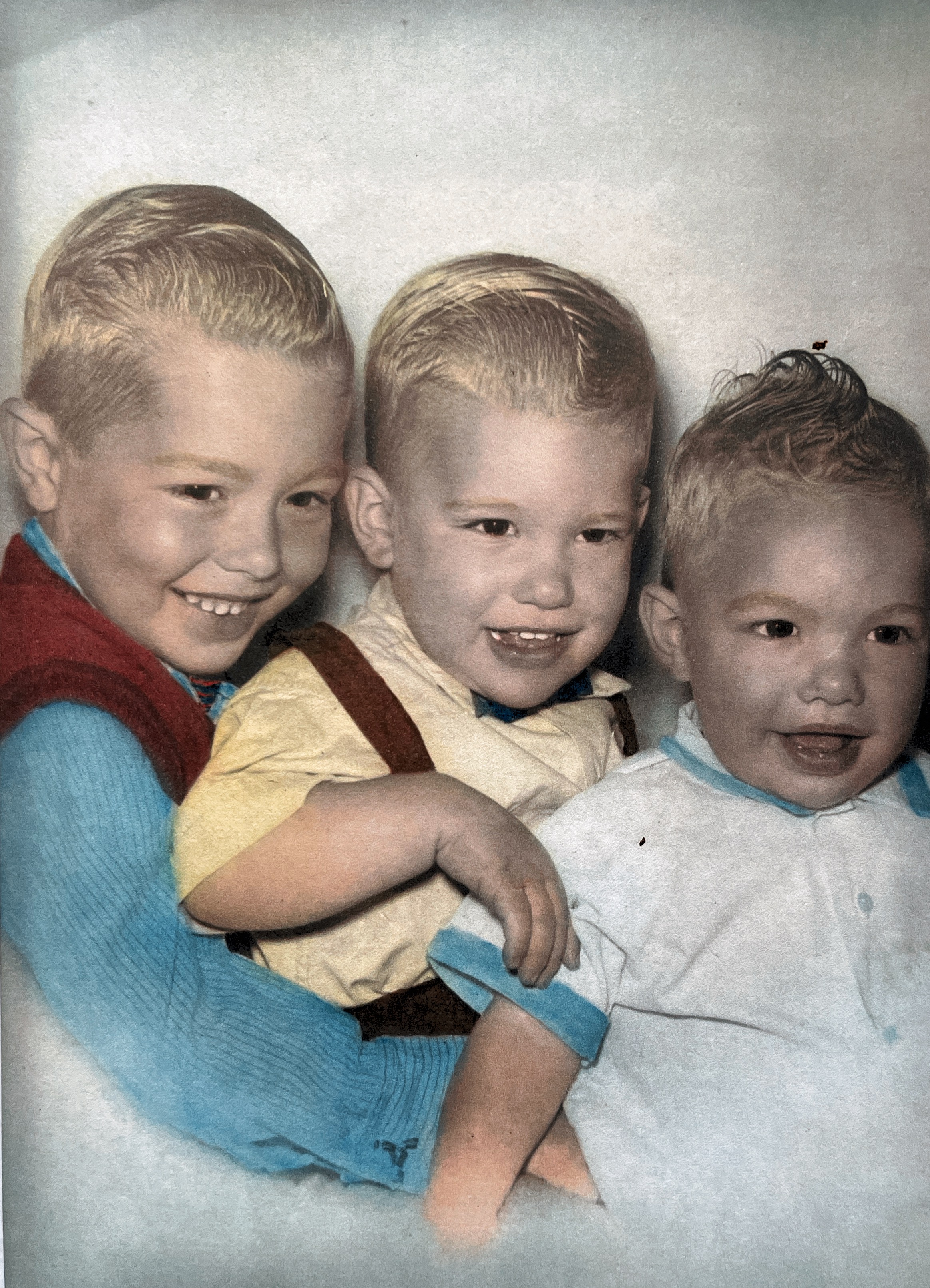 Scott, Mark and Craig brothers 1960