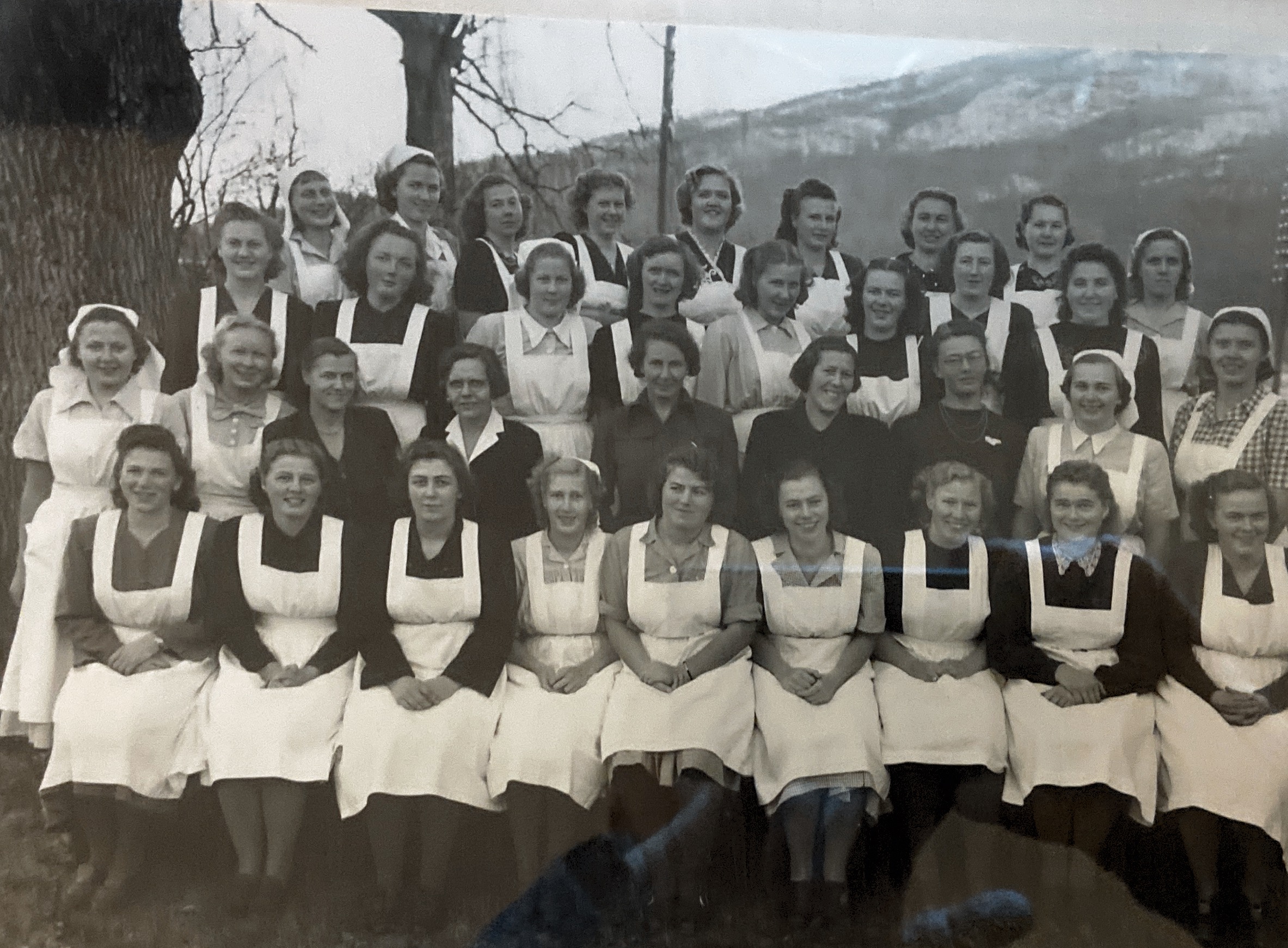Telemark Husmorskole, Haustkurset 1949
