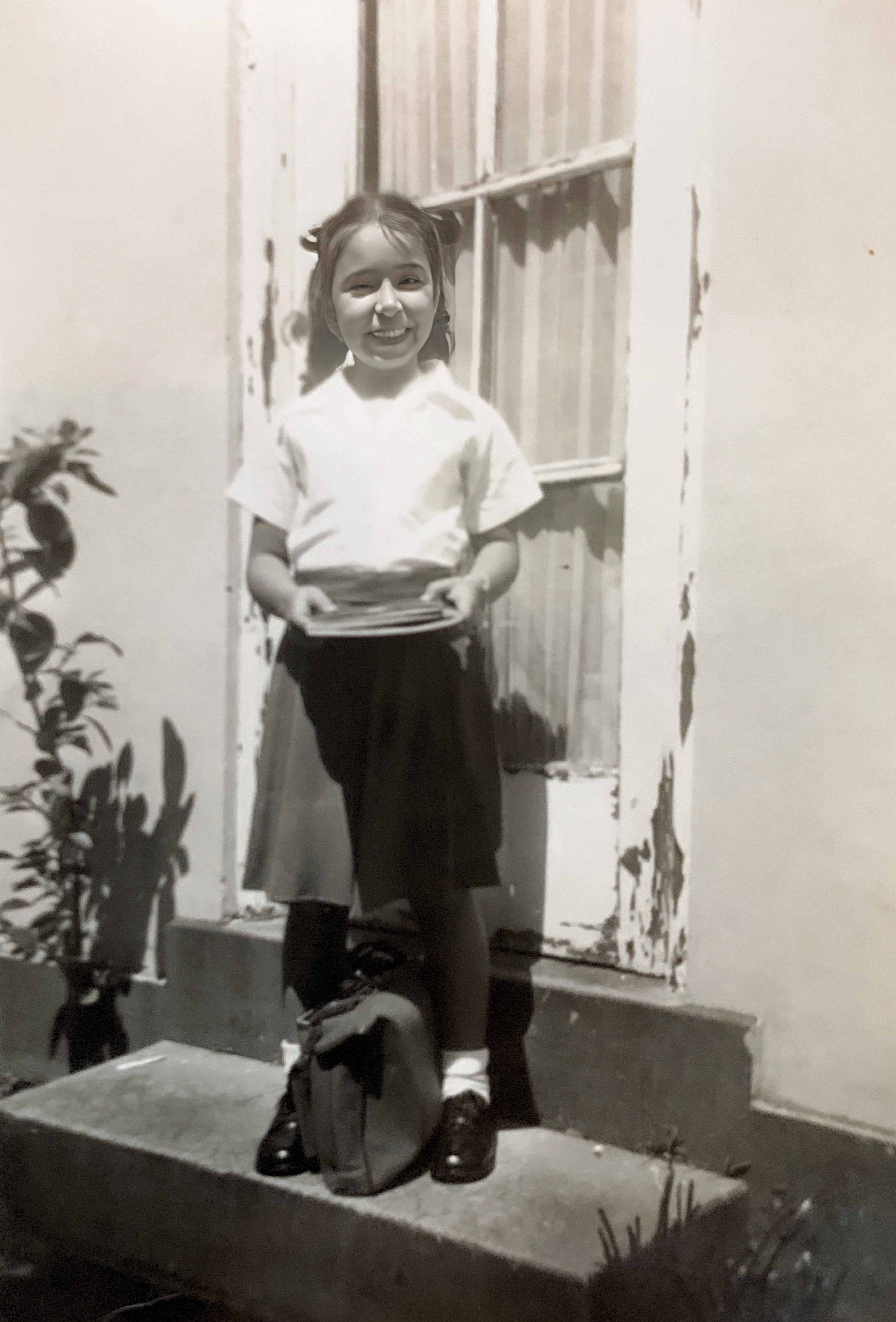 First Day of School 1st grade 1954