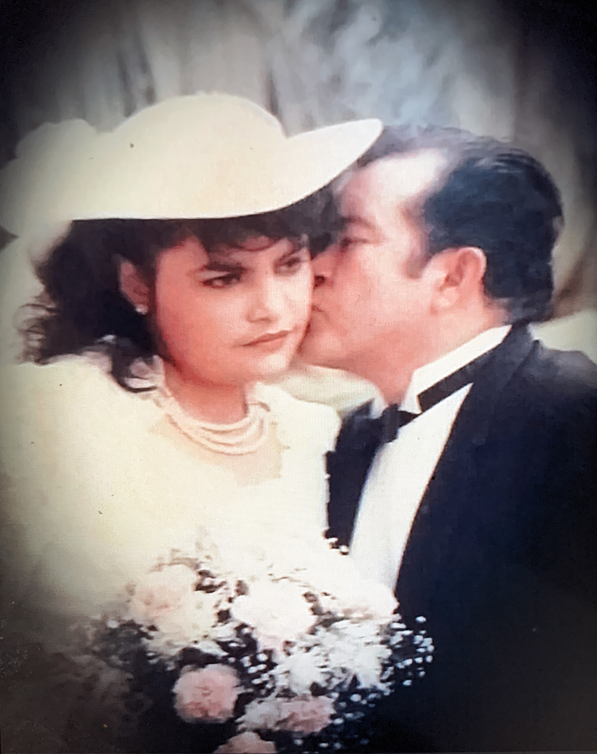 My wedding day 1987