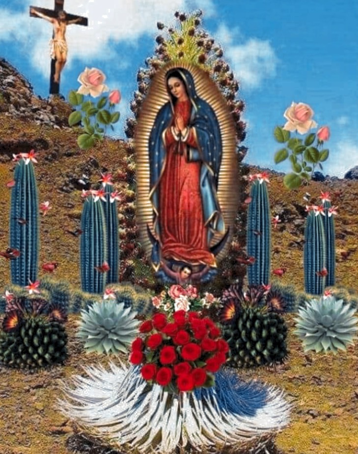 Virgen de Guadalupe. 20 de abril 2020 cuarentena.