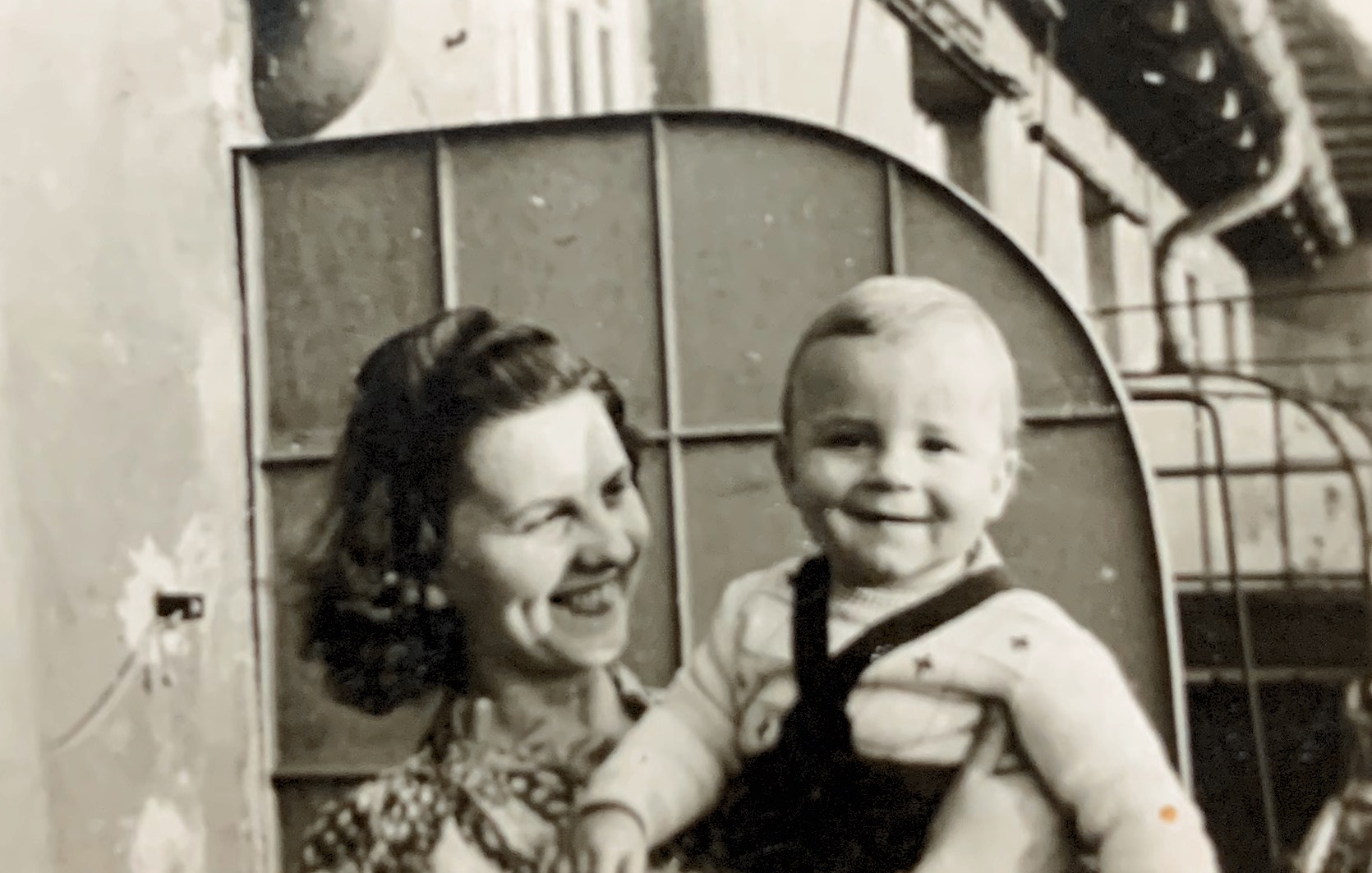 Oma & Dad (Bernie) approx 1942