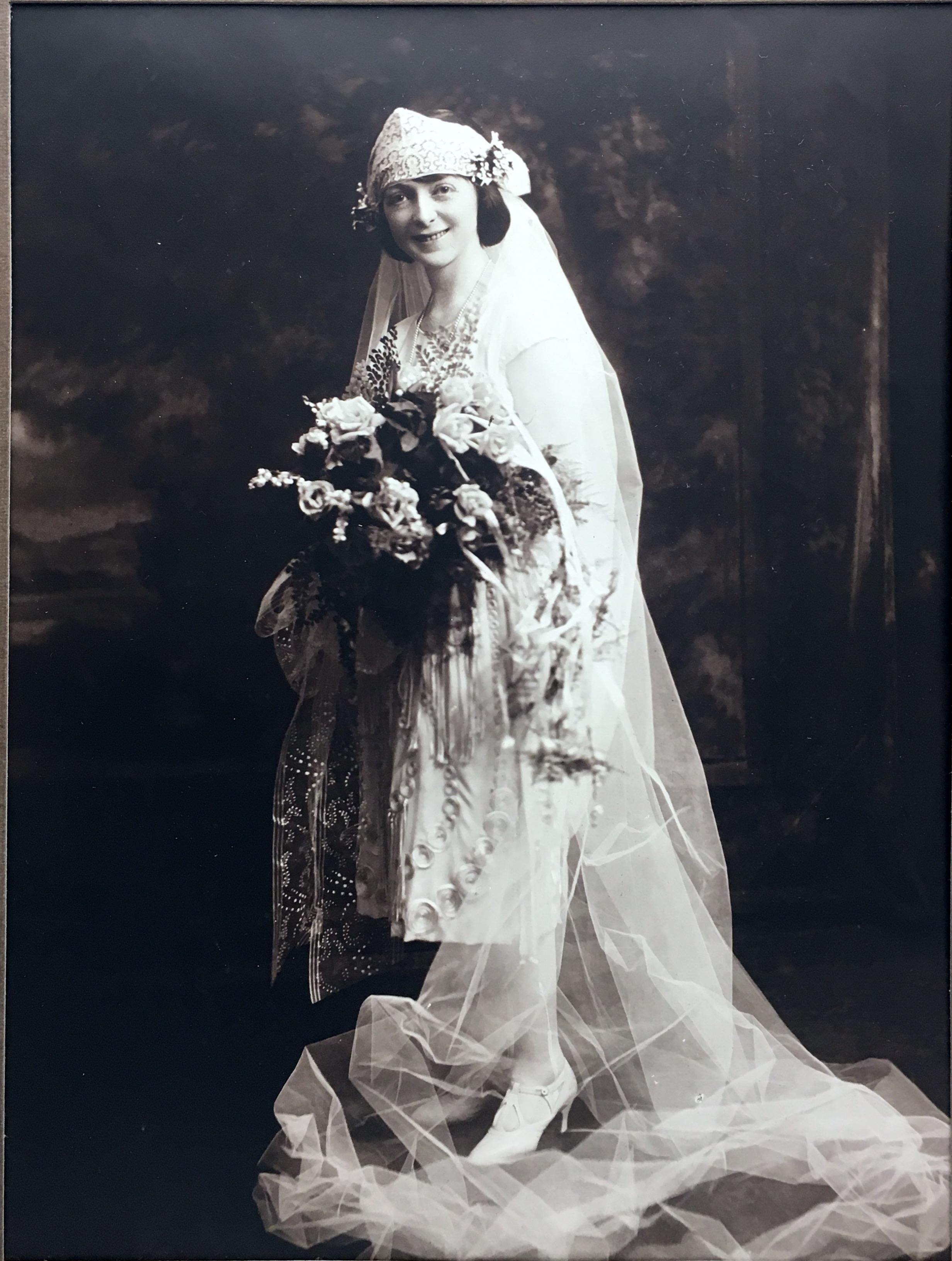 Grandmom Ida's Wedding Day; sometime in the 1920's