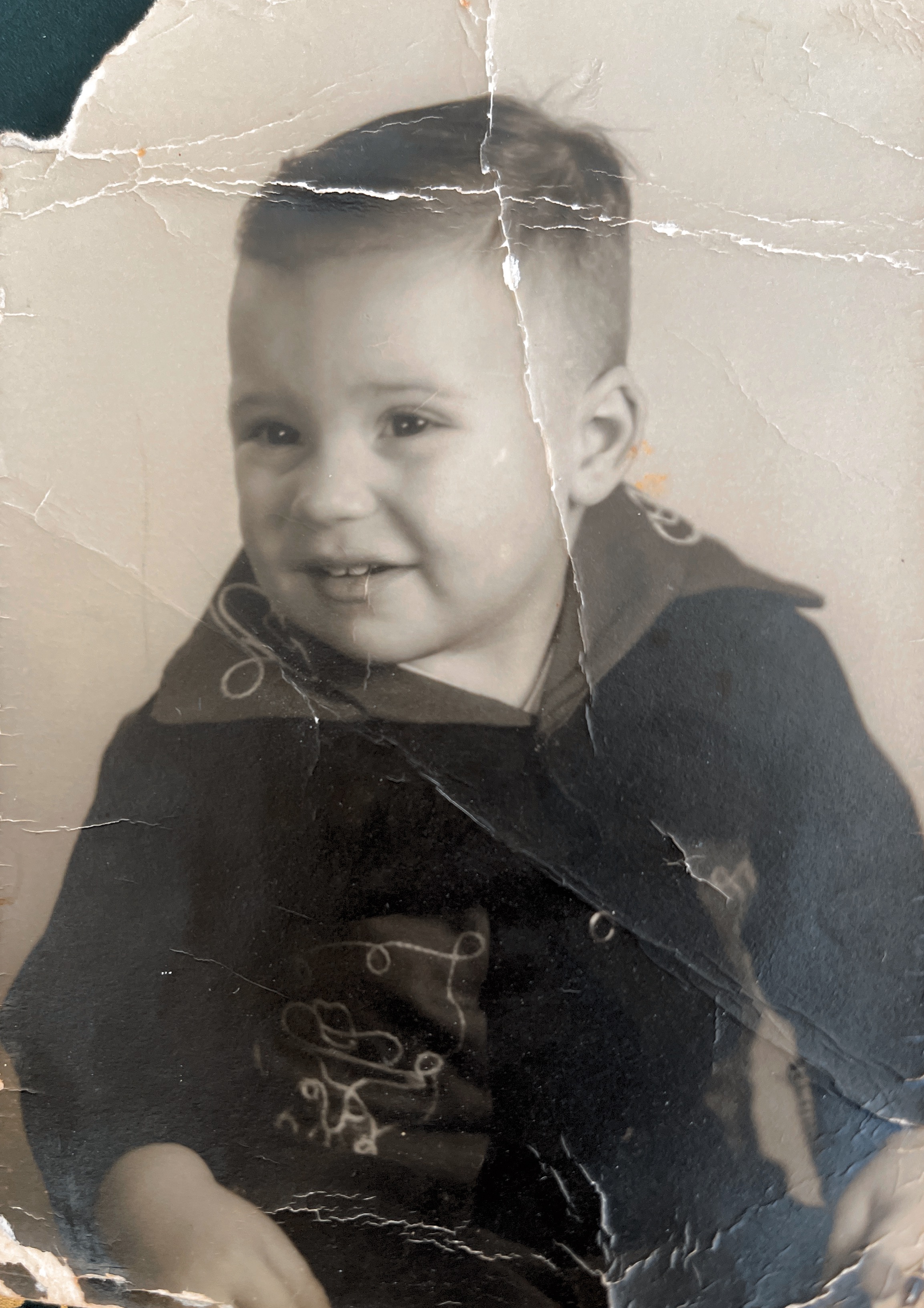 Billy at 18 months old. 1957