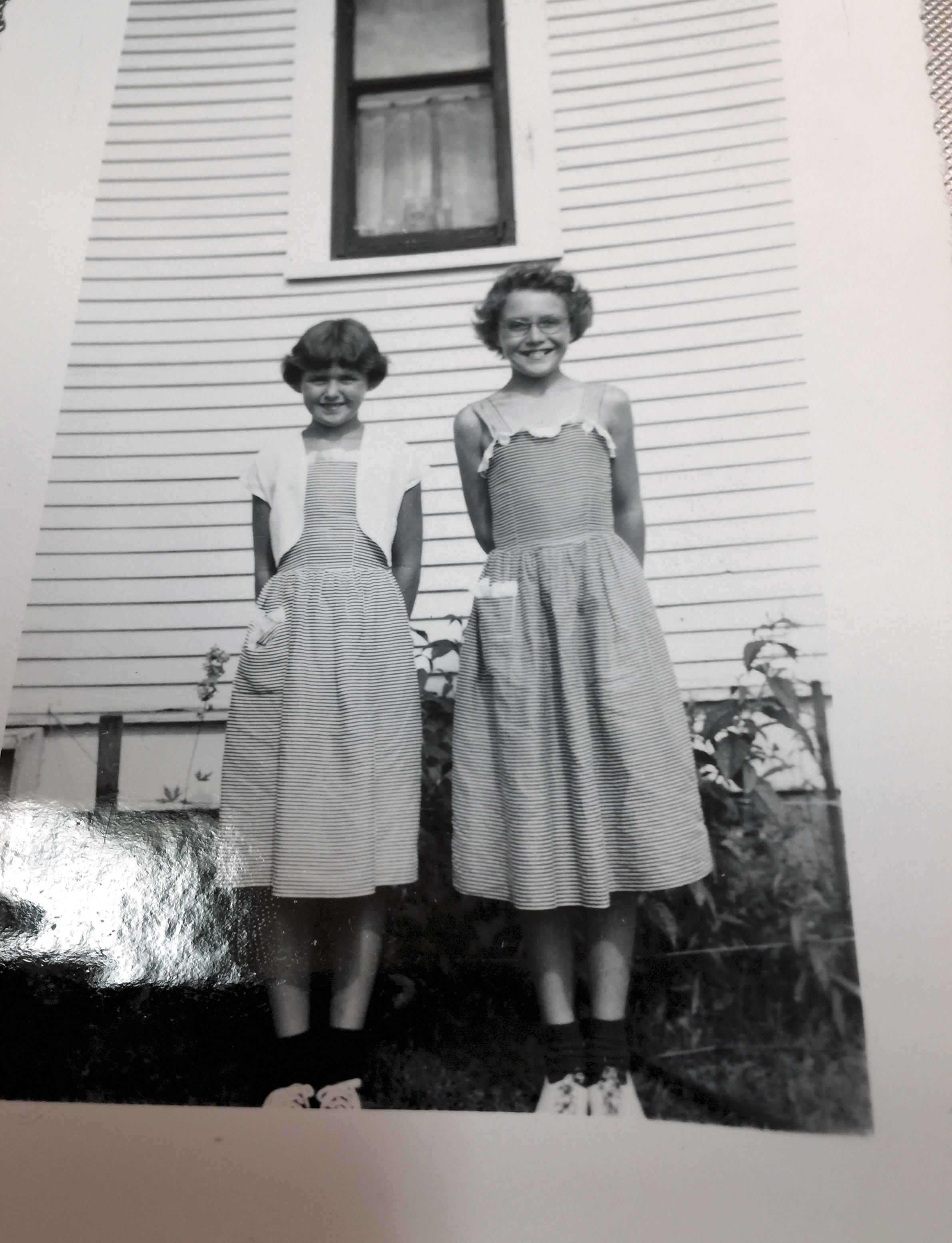 LINDA and Muriel July 27, 1950