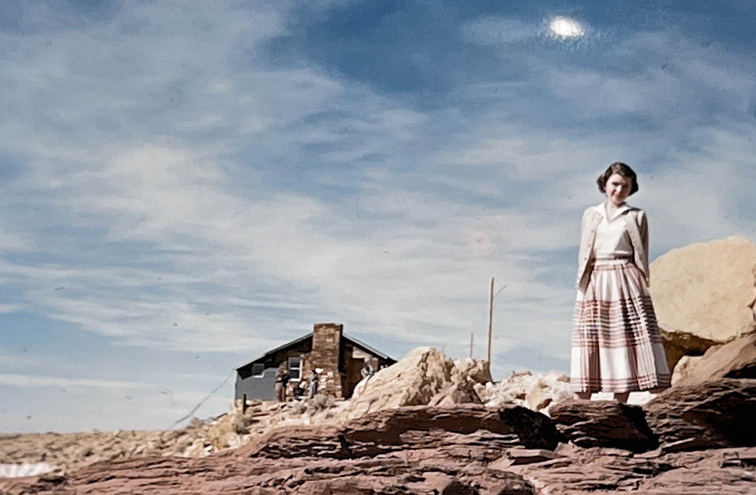 Utah 1951 honeymoon trip