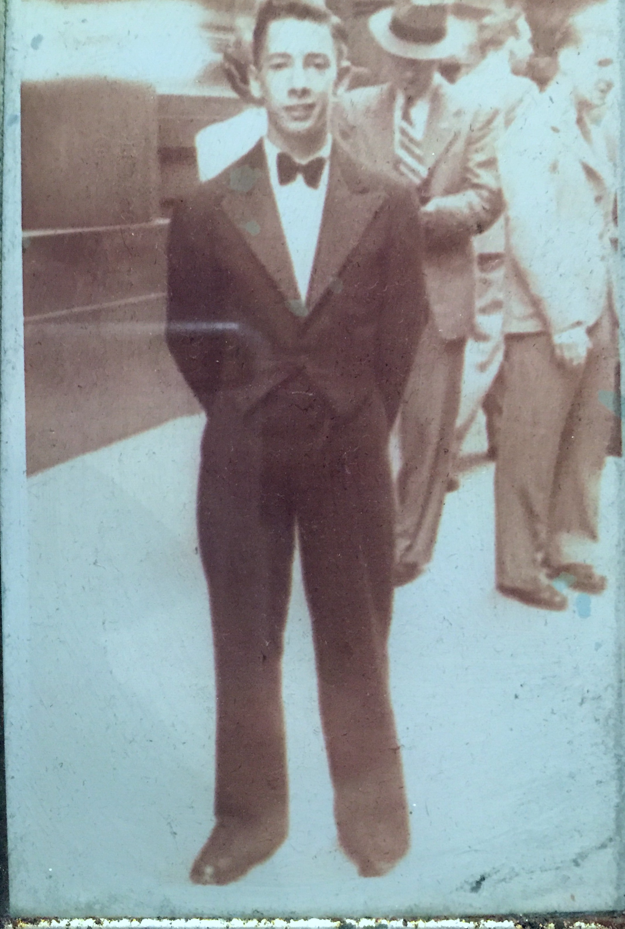 My Dad on his way to a dance at Paddington Town Hall around 1946