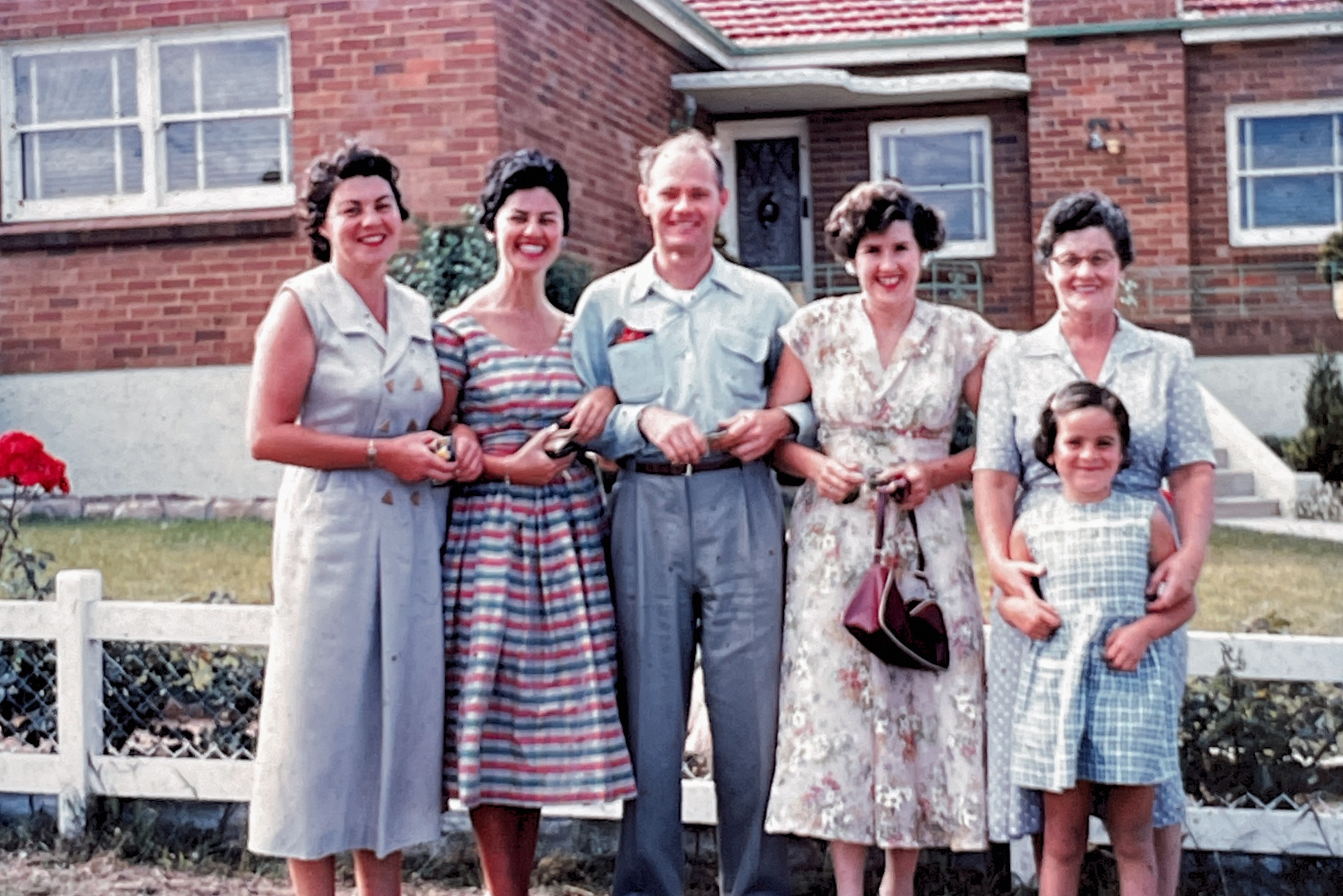 Family in the 1950’s Sydney